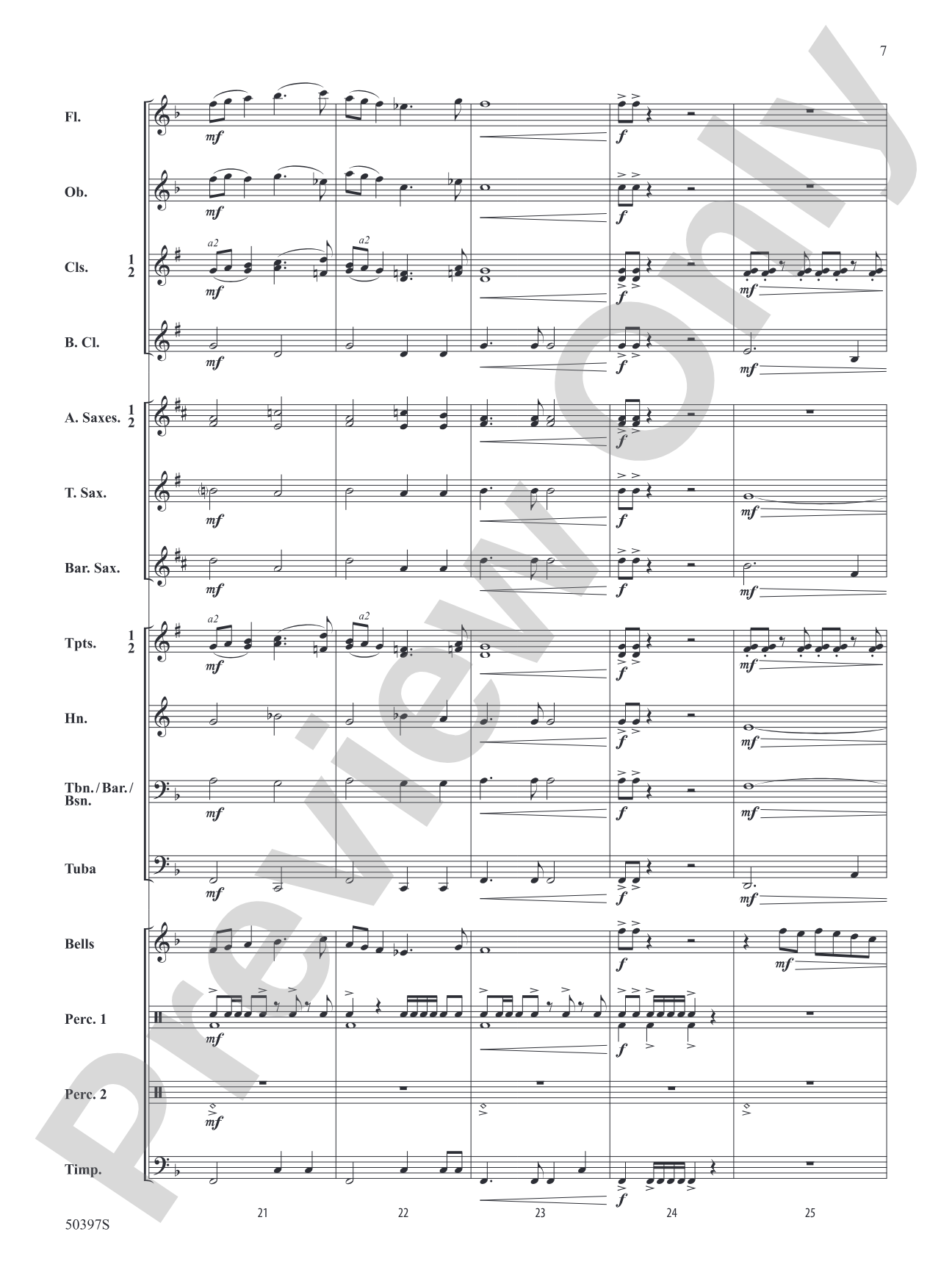 Futurescape: Concert Band Conductor Score & Parts