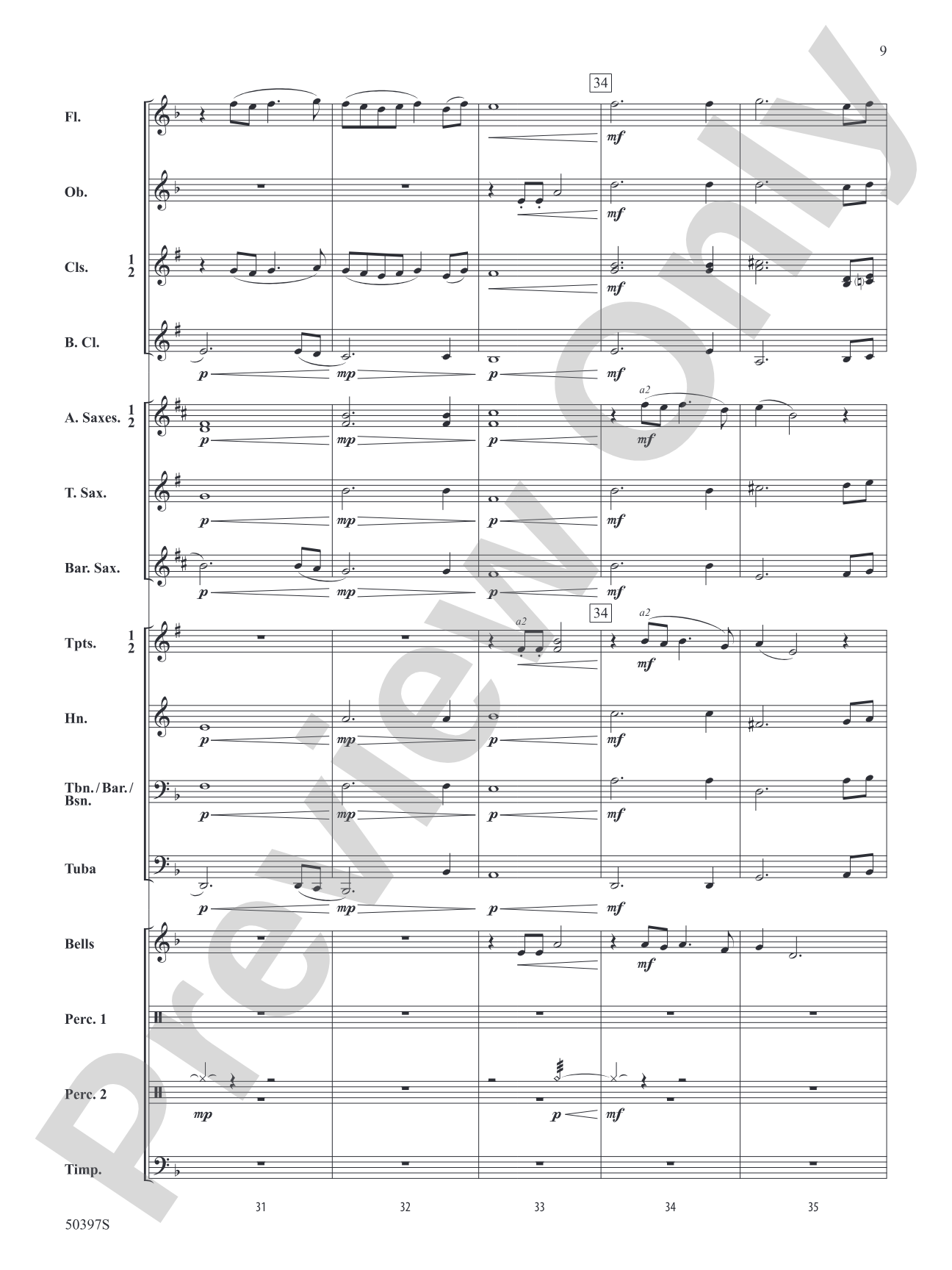 Futurescape: Concert Band Conductor Score & Parts