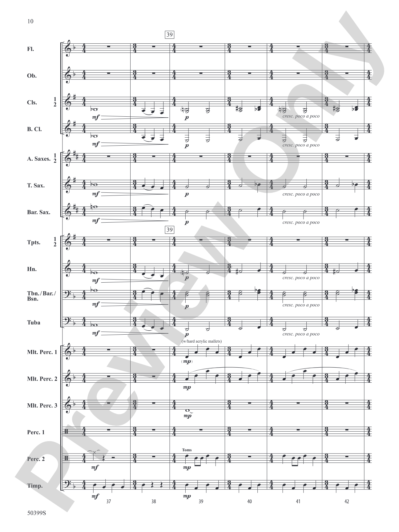 WAR DANCE OF SEVEN SERPENTS/DB: Concert Band Conductor Score & Parts