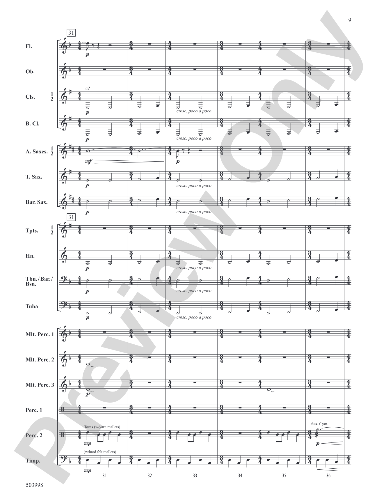 WAR DANCE OF SEVEN SERPENTS/DB: Concert Band Conductor Score & Parts