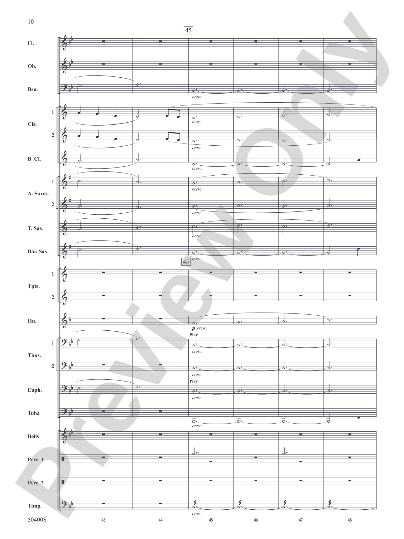 SNOWDRIFTS/YS: Concert Band Conductor Score & Parts