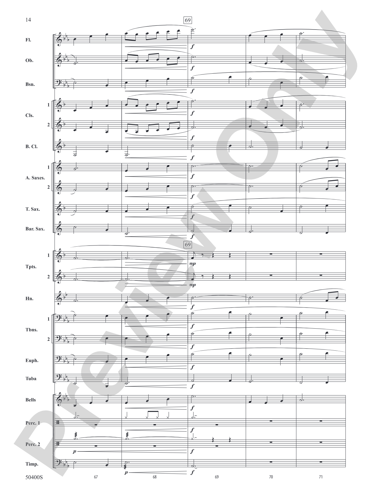 SNOWDRIFTS/YS: Concert Band Conductor Score & Parts