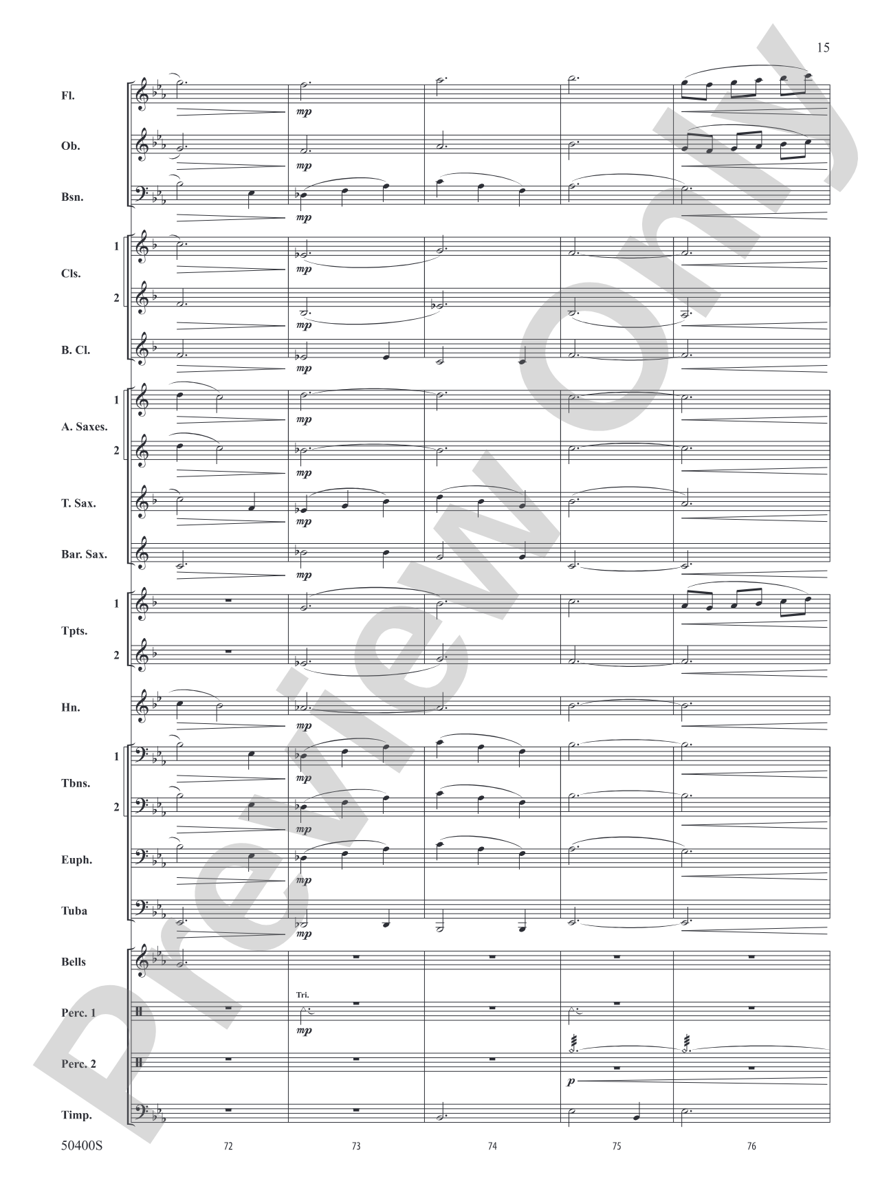 SNOWDRIFTS/YS: Concert Band Conductor Score & Parts