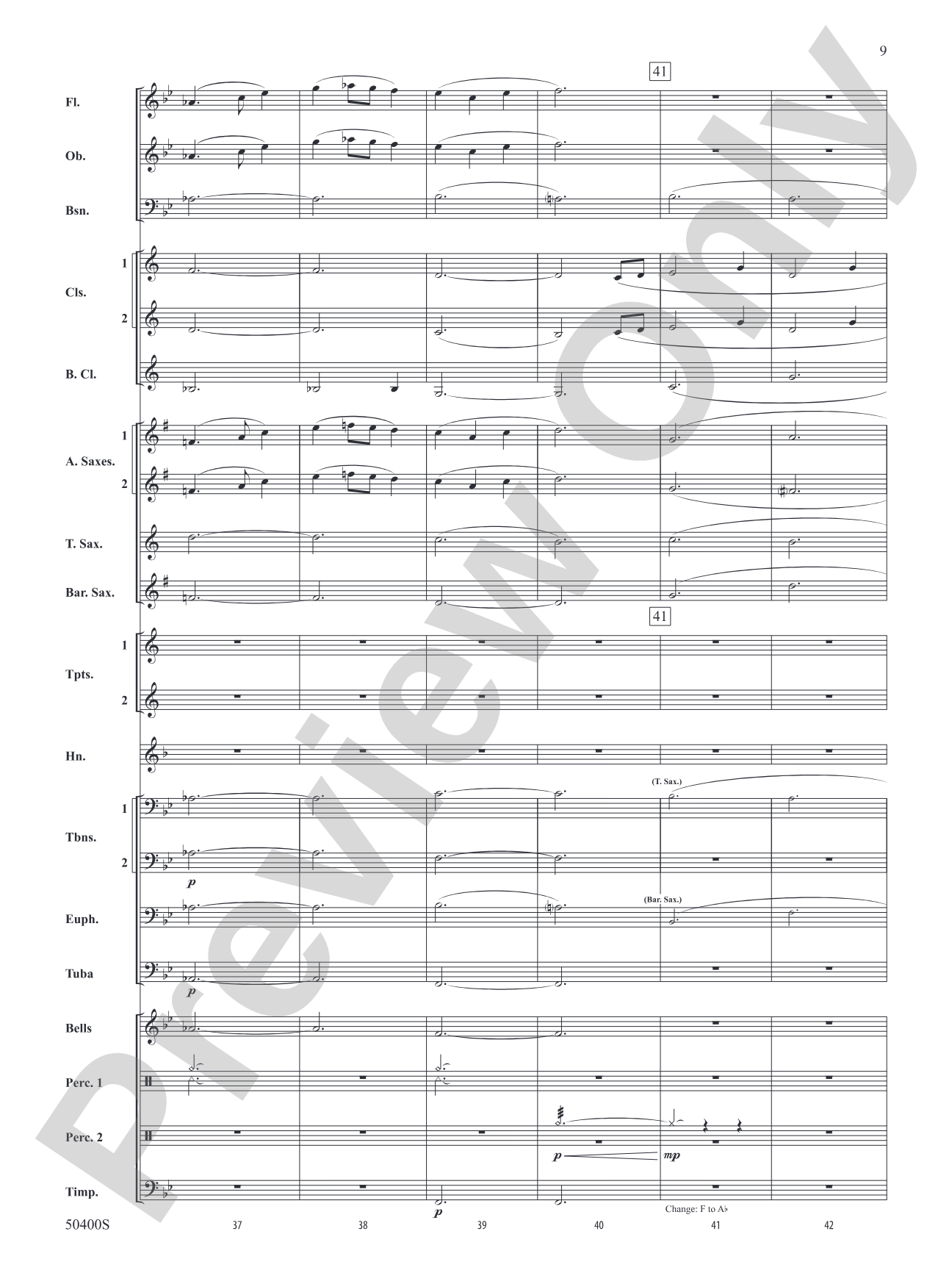 SNOWDRIFTS/YS: Concert Band Conductor Score & Parts