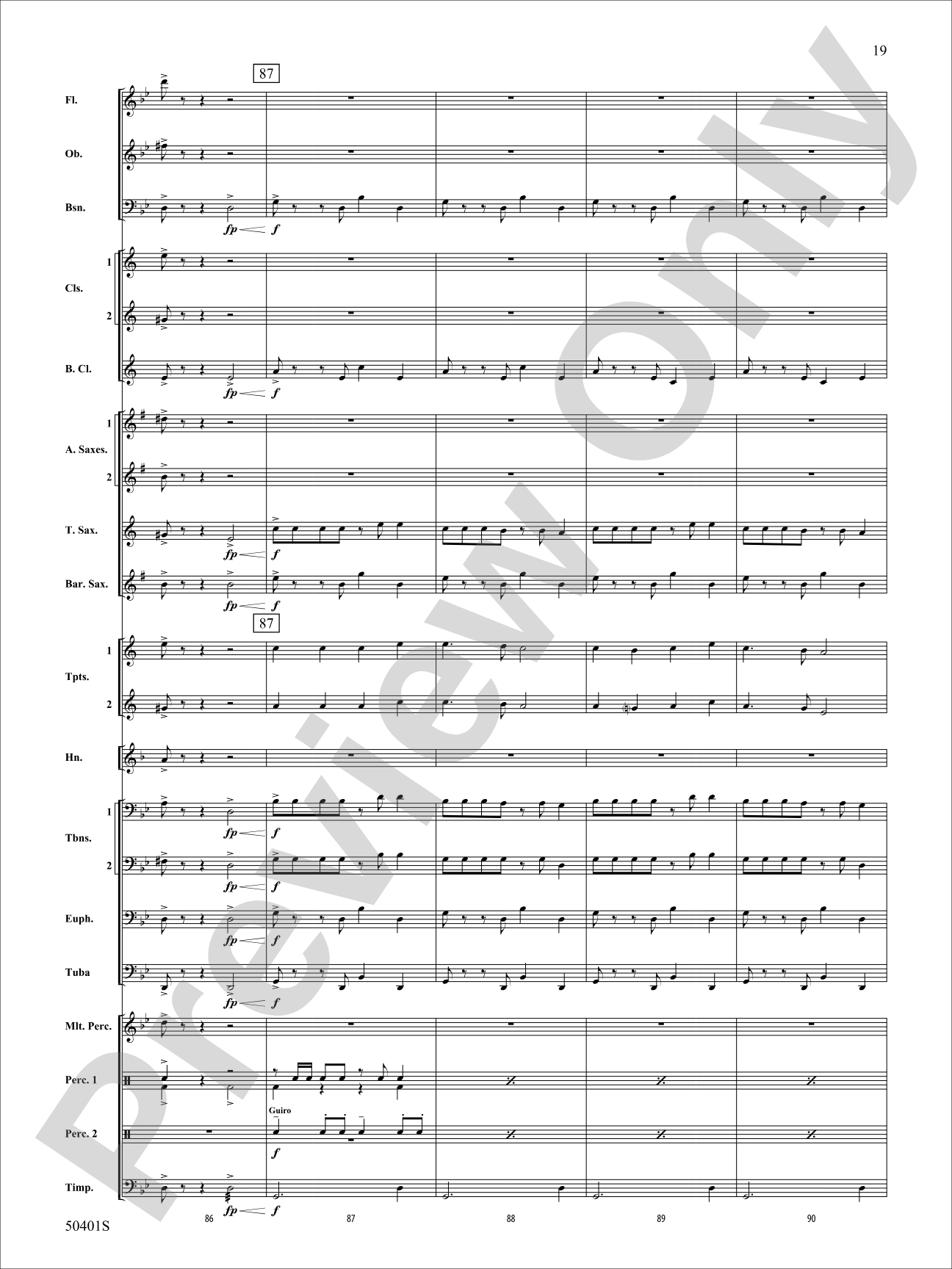 ON A DARK WINTER NIGHT/YS: Concert Band Conductor Score & Parts
