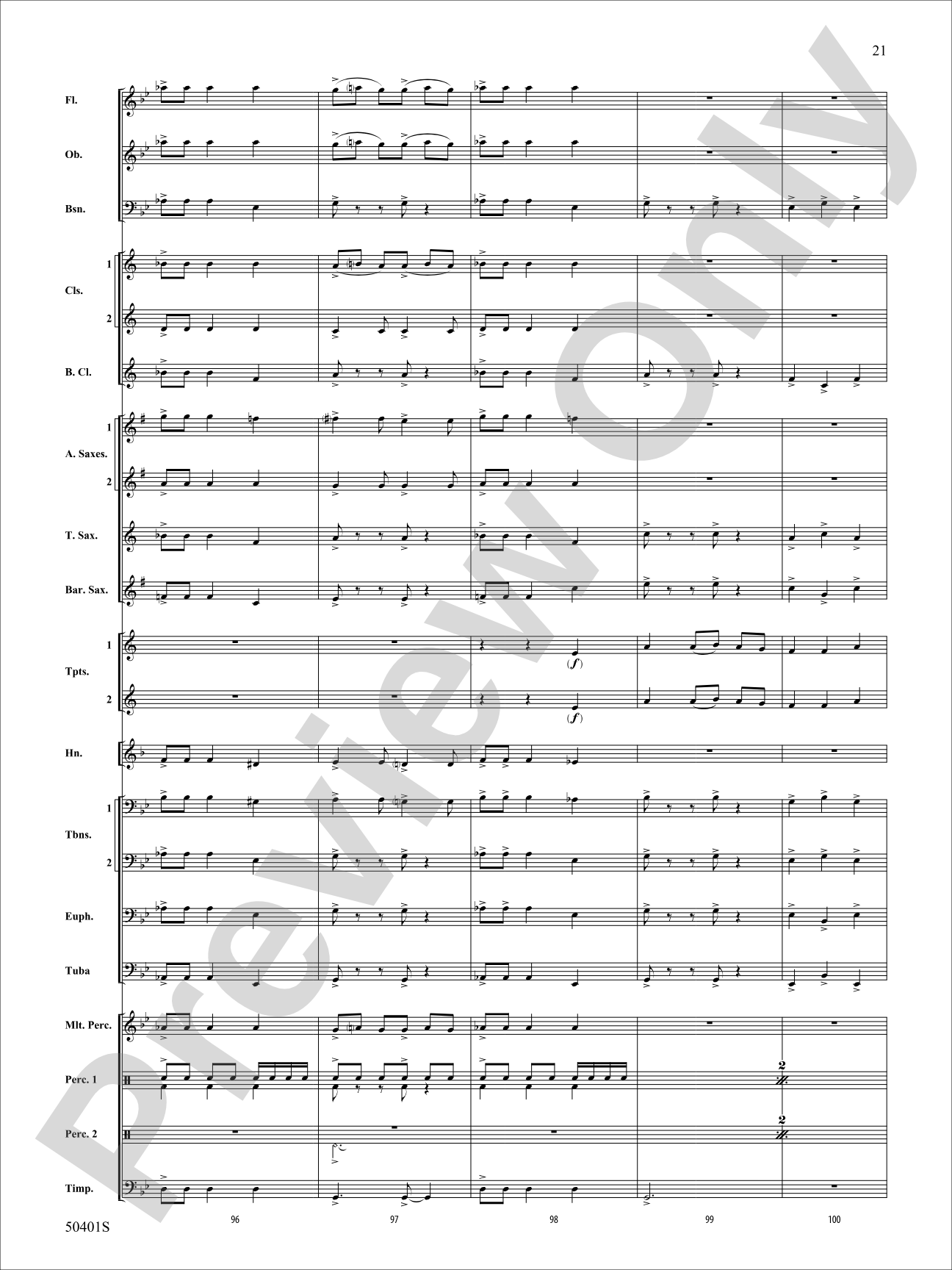 ON A DARK WINTER NIGHT/YS: Concert Band Conductor Score & Parts