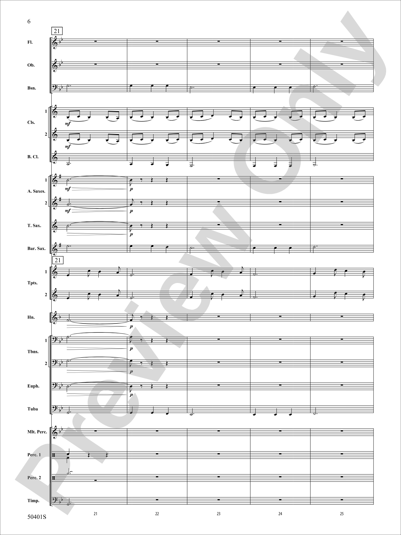 ON A DARK WINTER NIGHT/YS: Concert Band Conductor Score & Parts