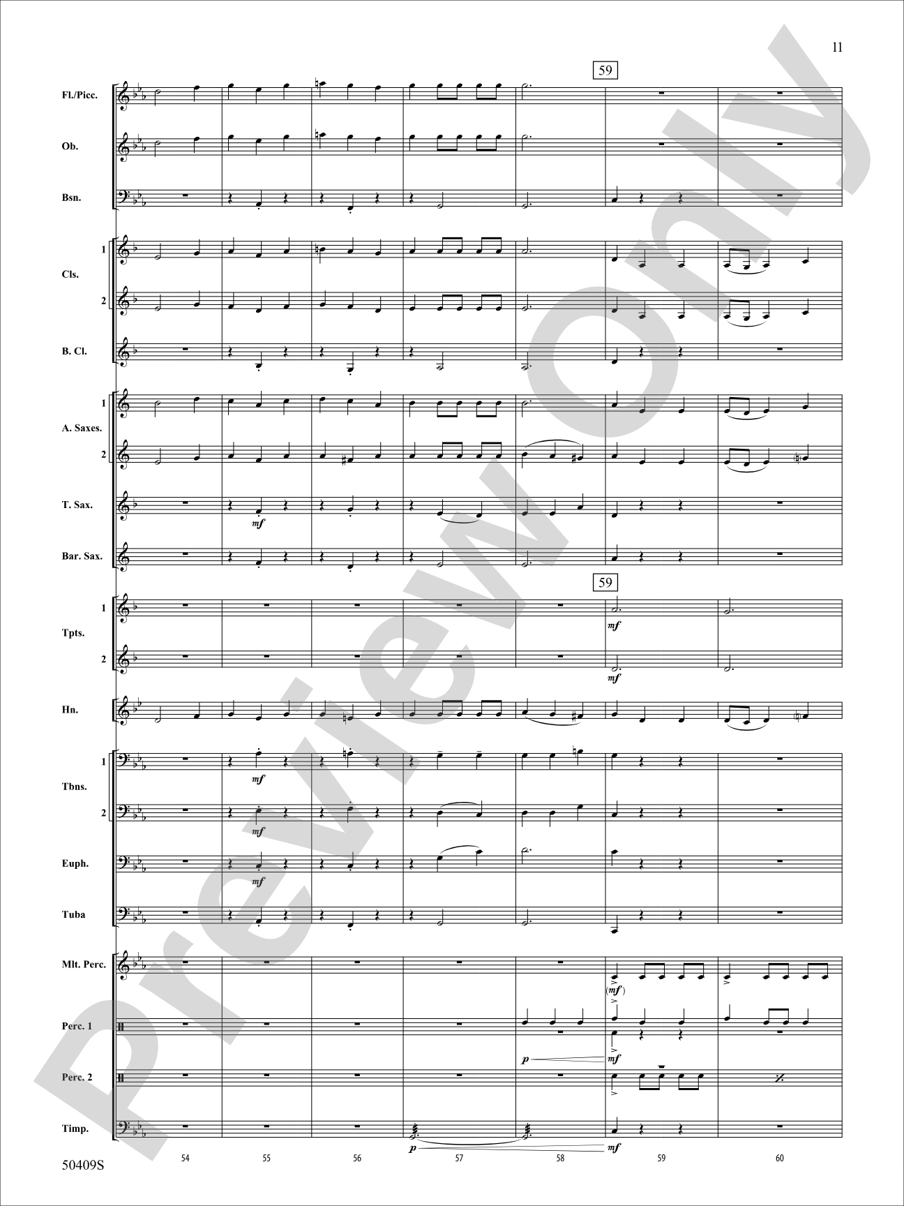 Fury of the Storm: Concert Band Conductor Score & Parts