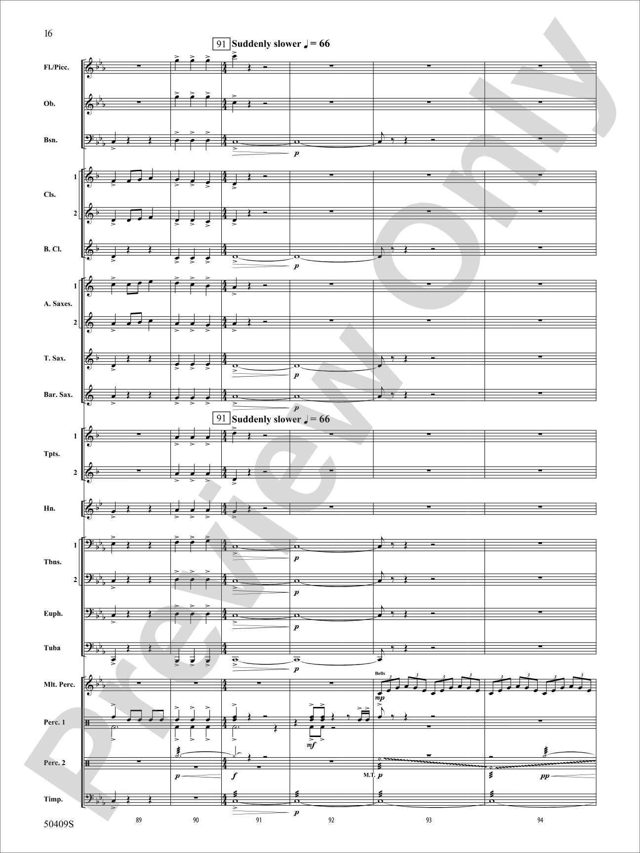 Fury of the Storm: Concert Band Conductor Score & Parts
