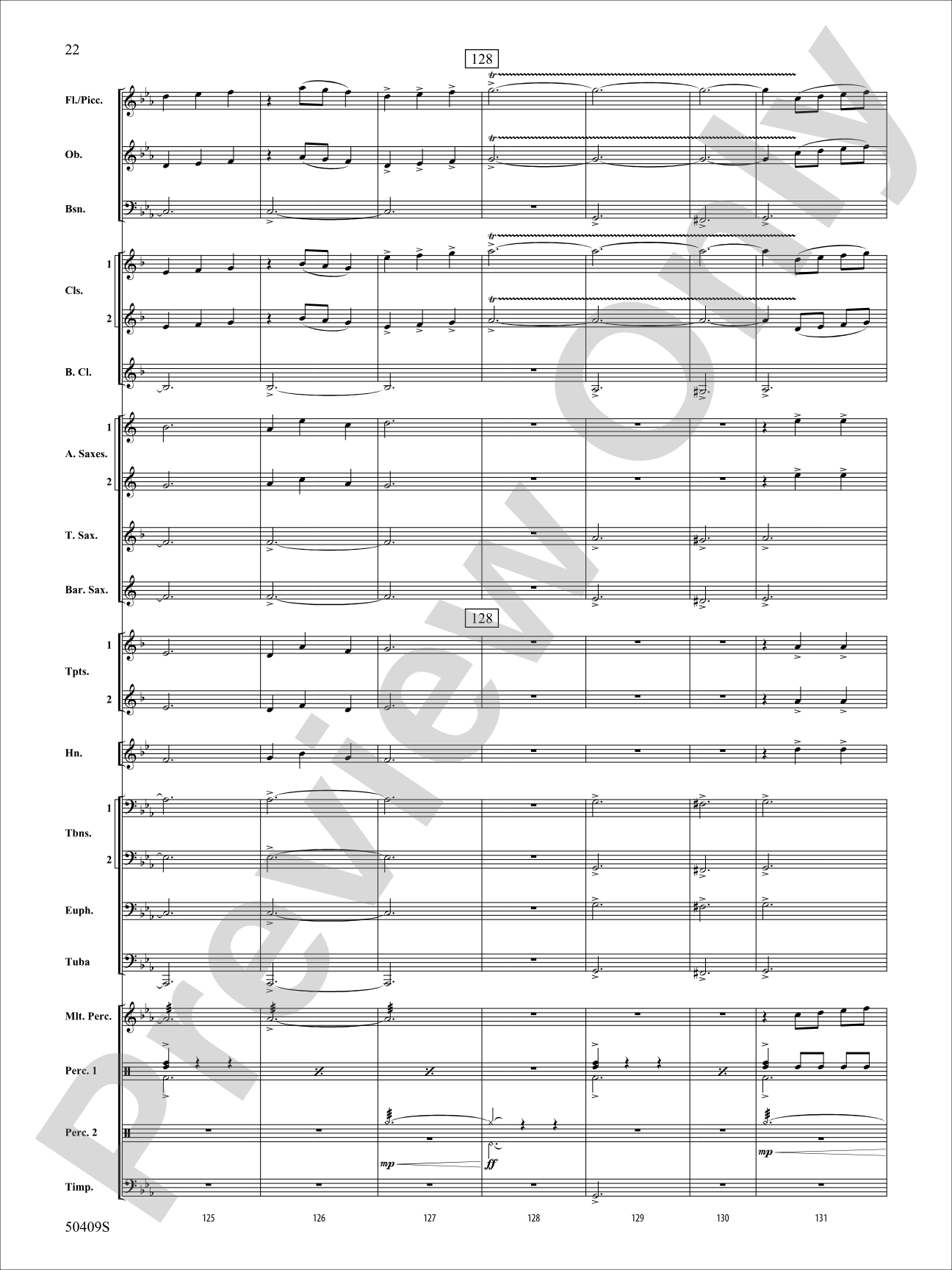 Fury of the Storm: Concert Band Conductor Score & Parts