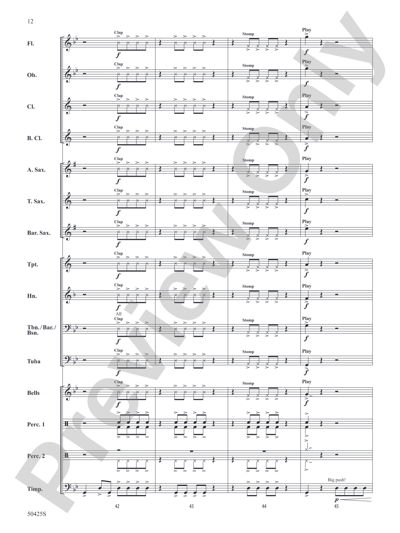 Mercury in Retrograde: Concert Band Conductor Score & Parts