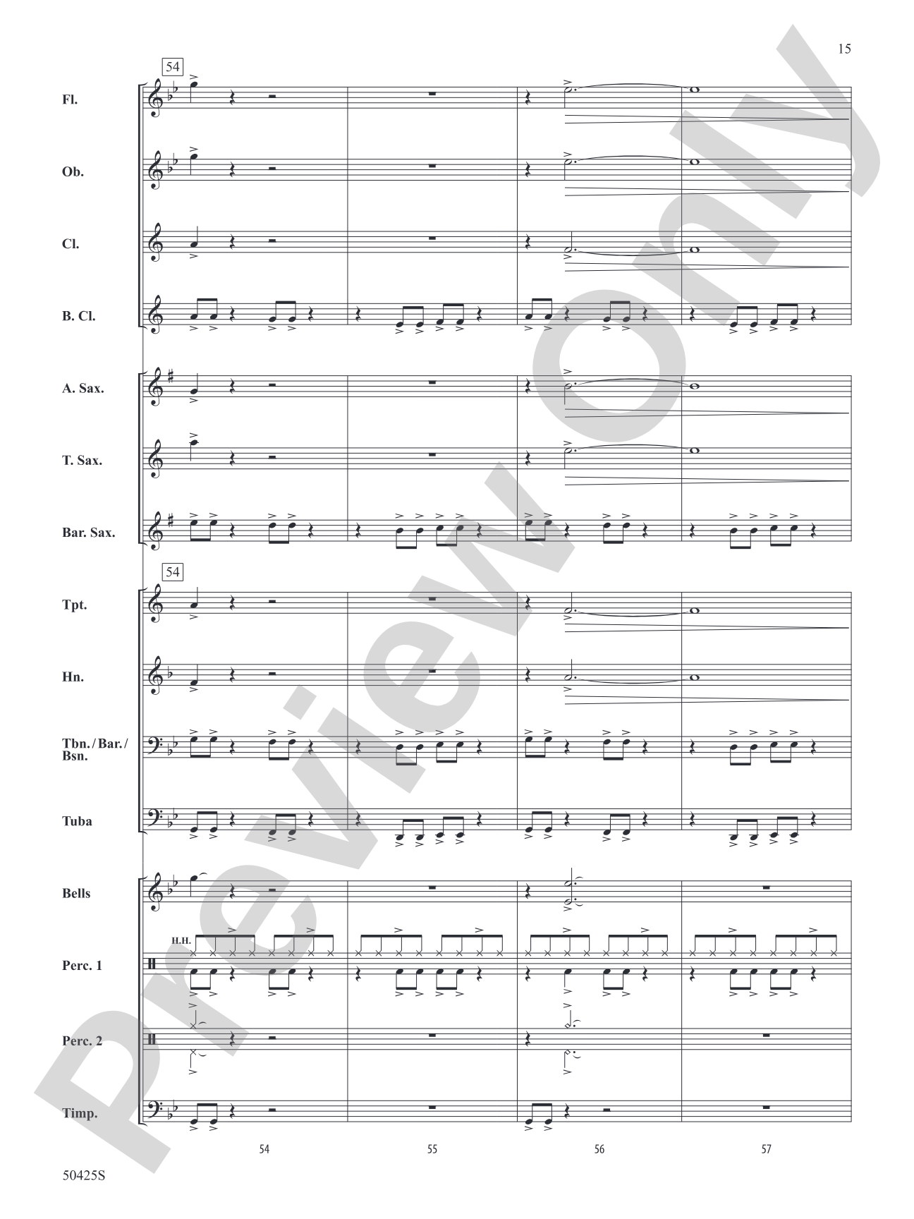 Mercury in Retrograde: Concert Band Conductor Score & Parts