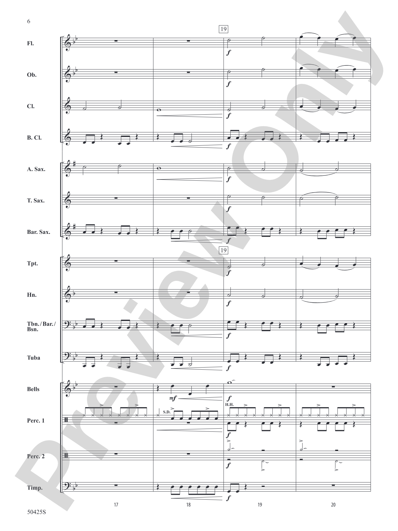 Mercury in Retrograde: Concert Band Conductor Score & Parts