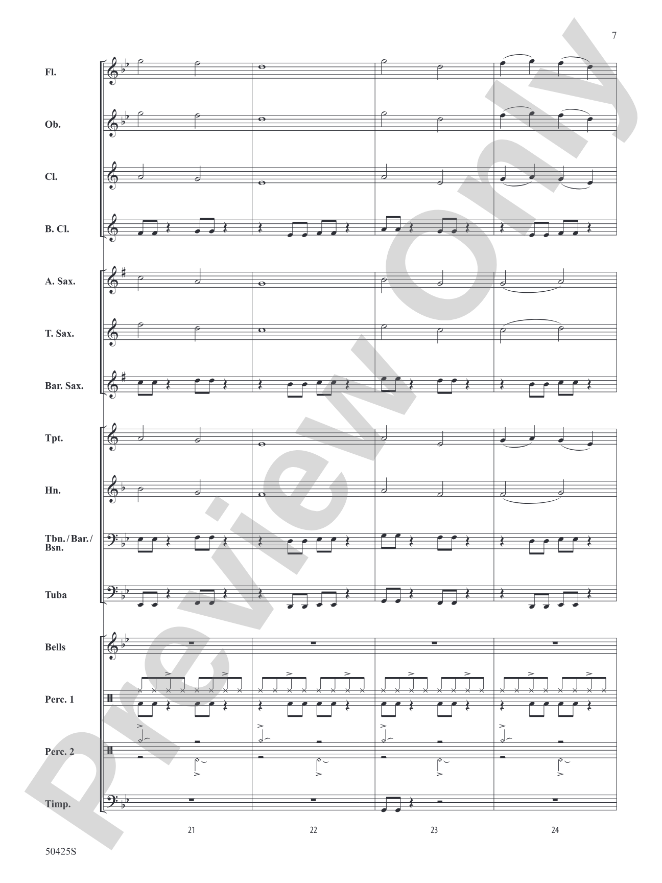Mercury in Retrograde: Concert Band Conductor Score & Parts