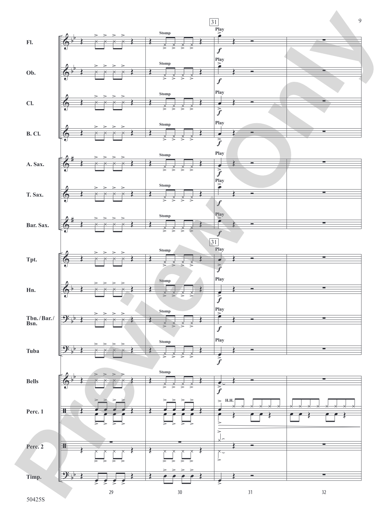 Mercury in Retrograde: Concert Band Conductor Score & Parts