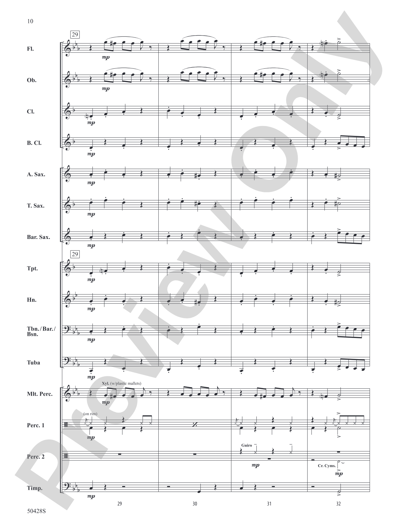Skeleton Crew: Concert Band Conductor Score & Parts