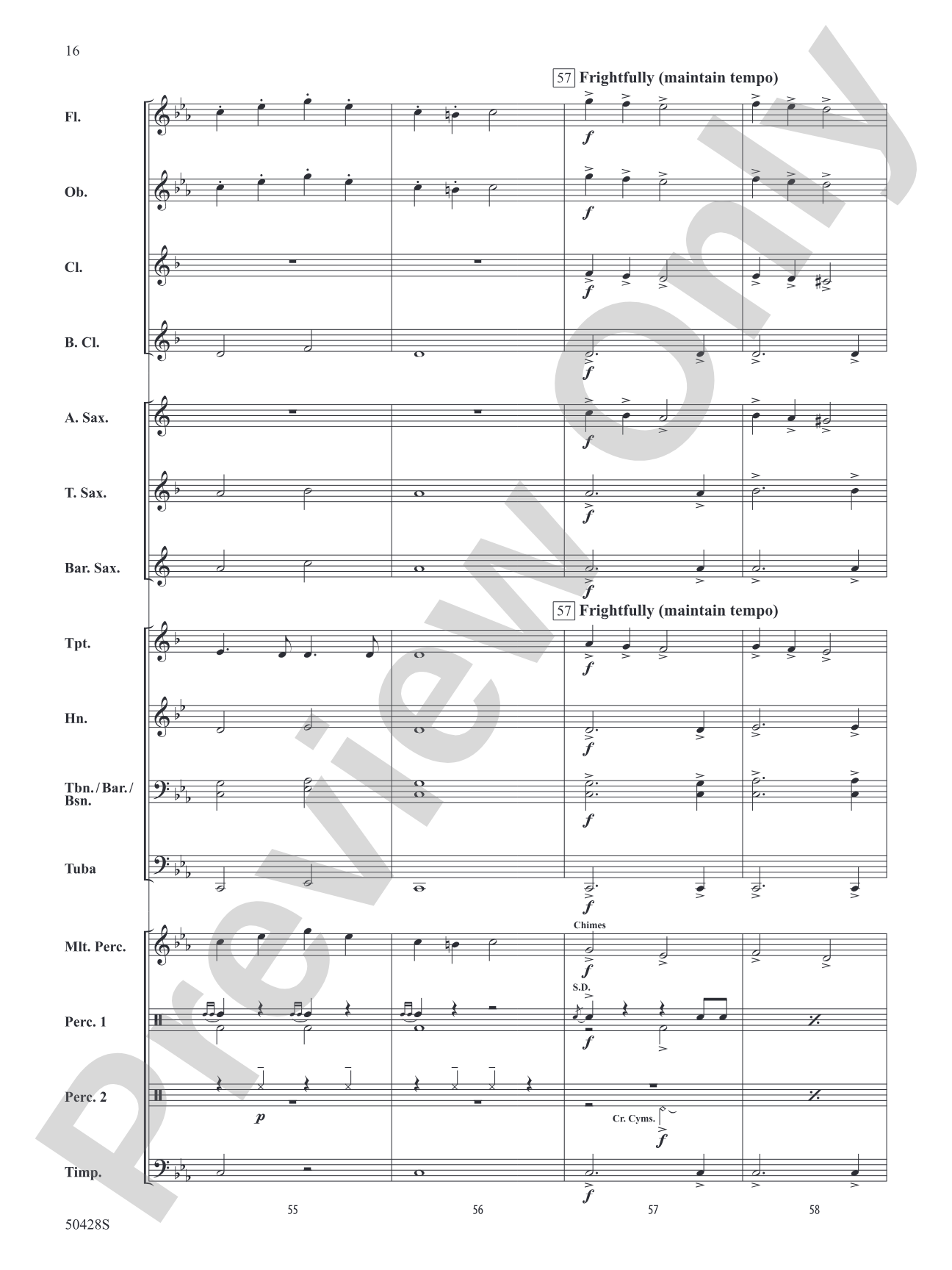 Skeleton Crew: Concert Band Conductor Score & Parts