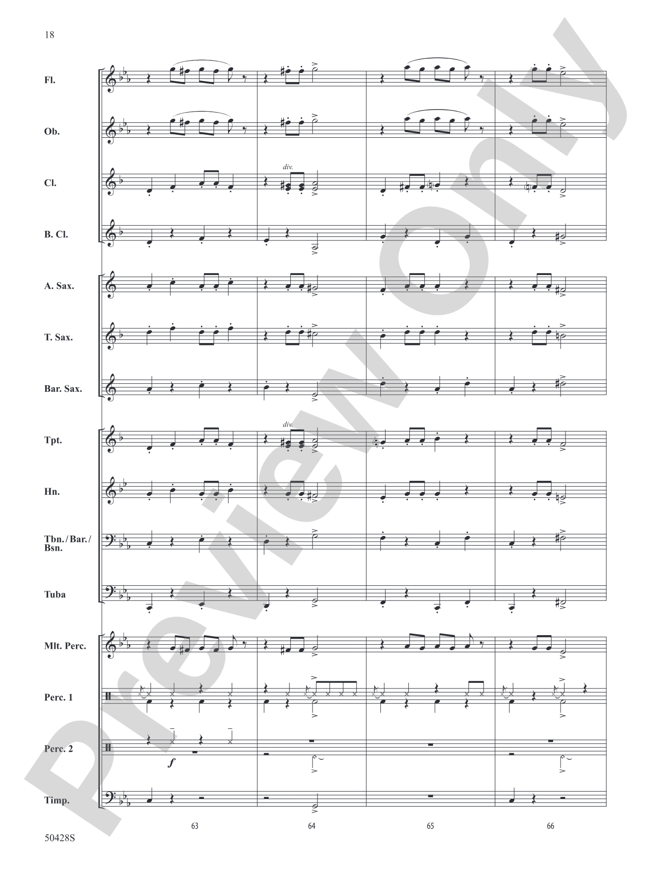 Skeleton Crew: Concert Band Conductor Score & Parts