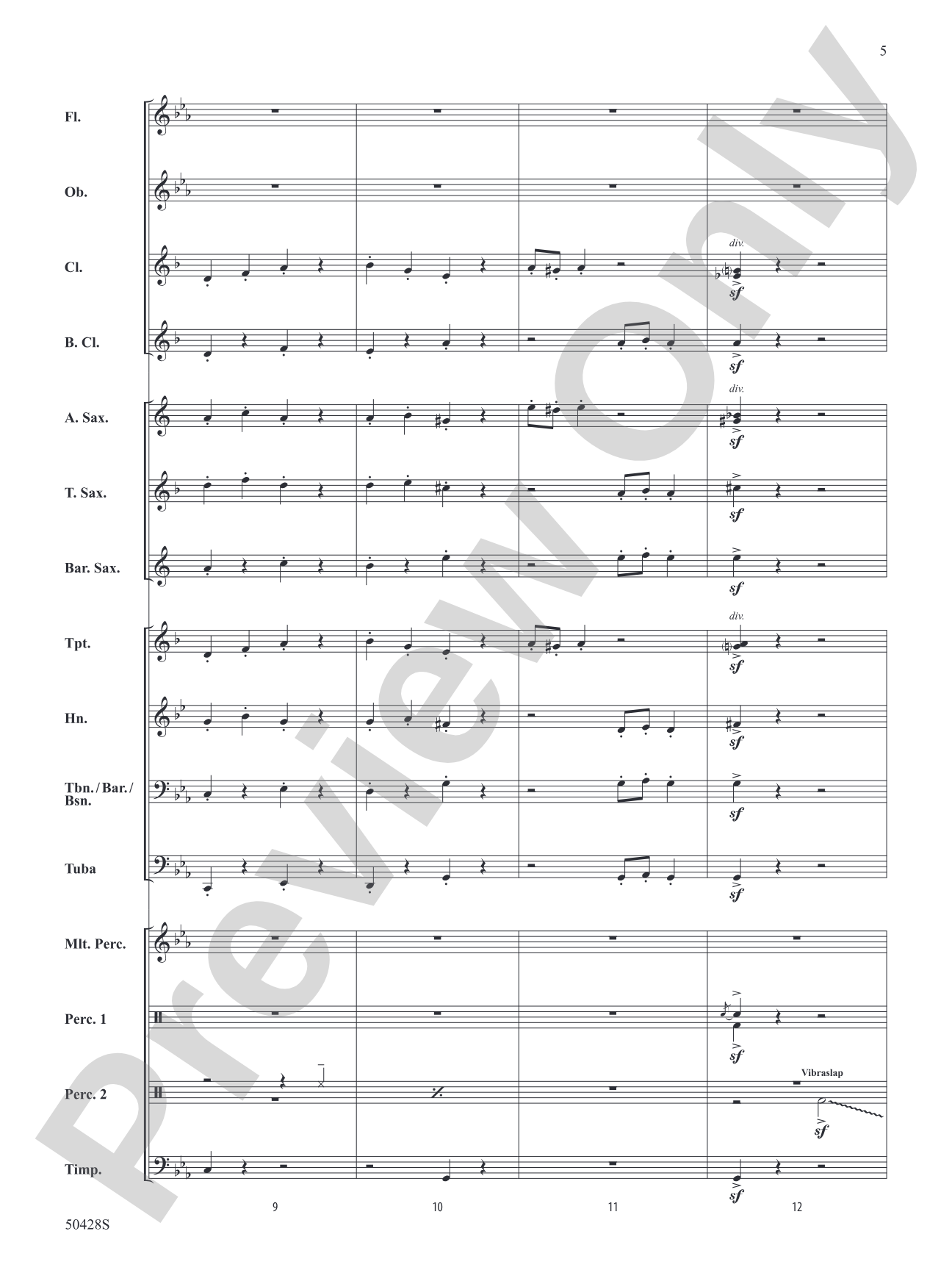 Skeleton Crew: Concert Band Conductor Score & Parts