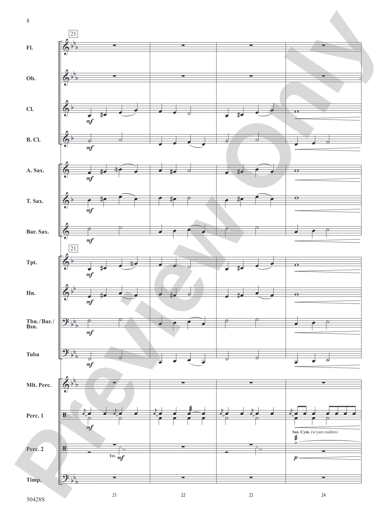 Skeleton Crew: Concert Band Conductor Score & Parts
