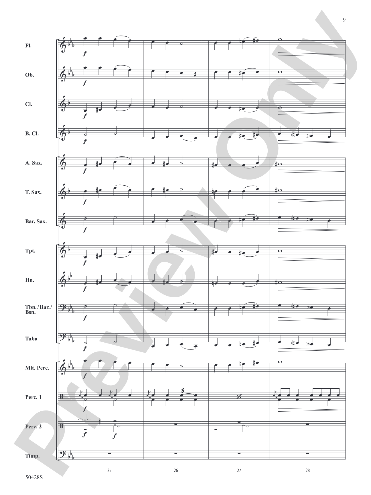 Skeleton Crew: Concert Band Conductor Score & Parts