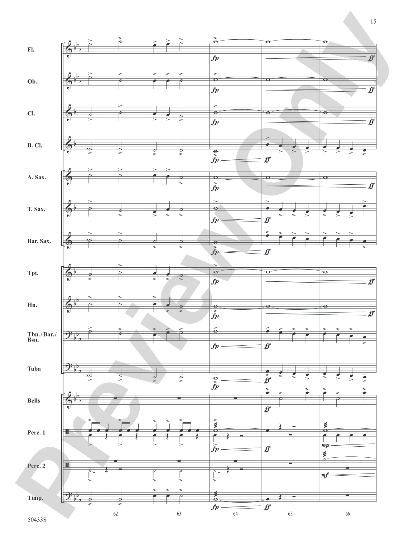 Chasing Sunshine: Concert Band Conductor Score & Parts