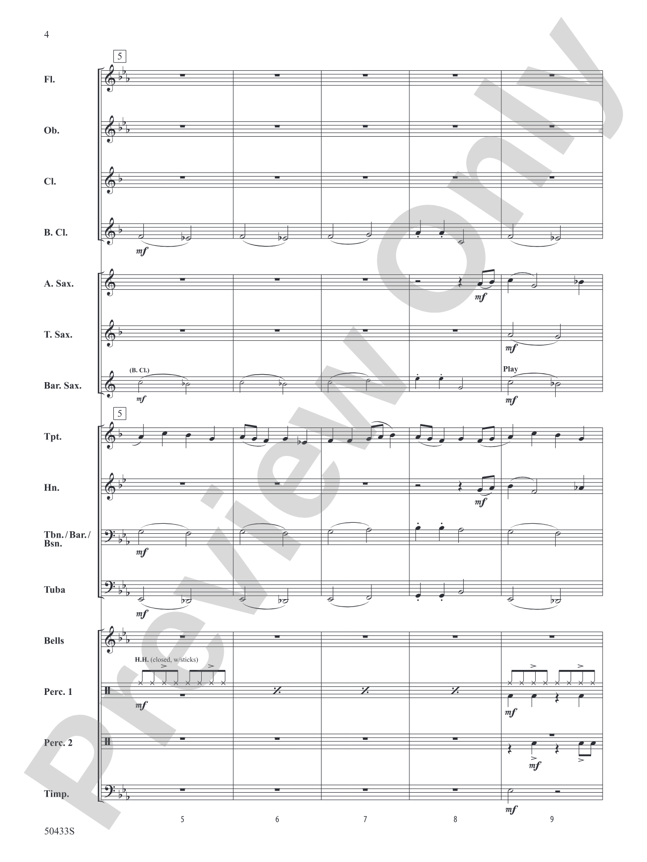 Chasing Sunshine: Concert Band Conductor Score & Parts
