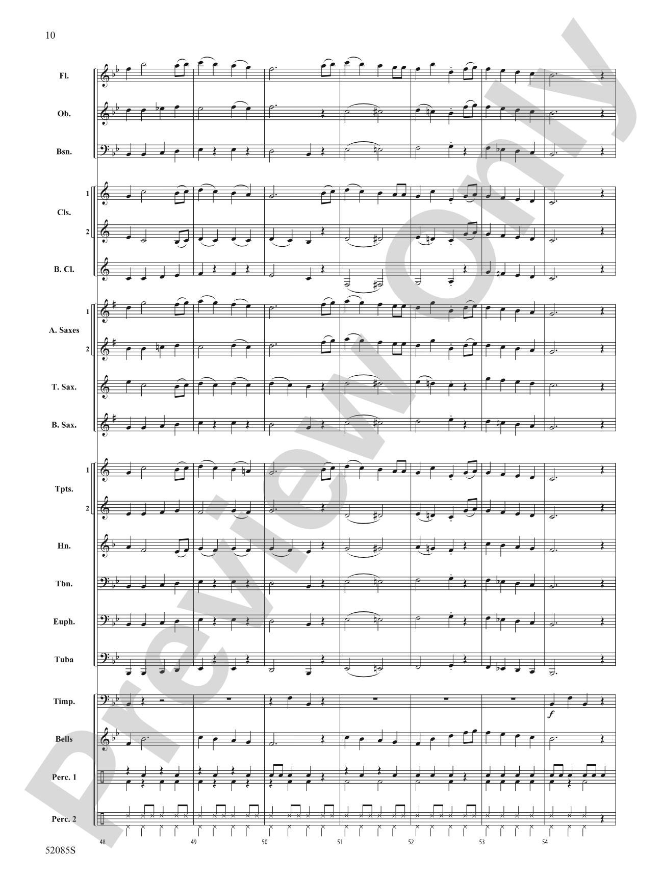 Frosty the Snowman: Concert Band Conductor Score & Parts