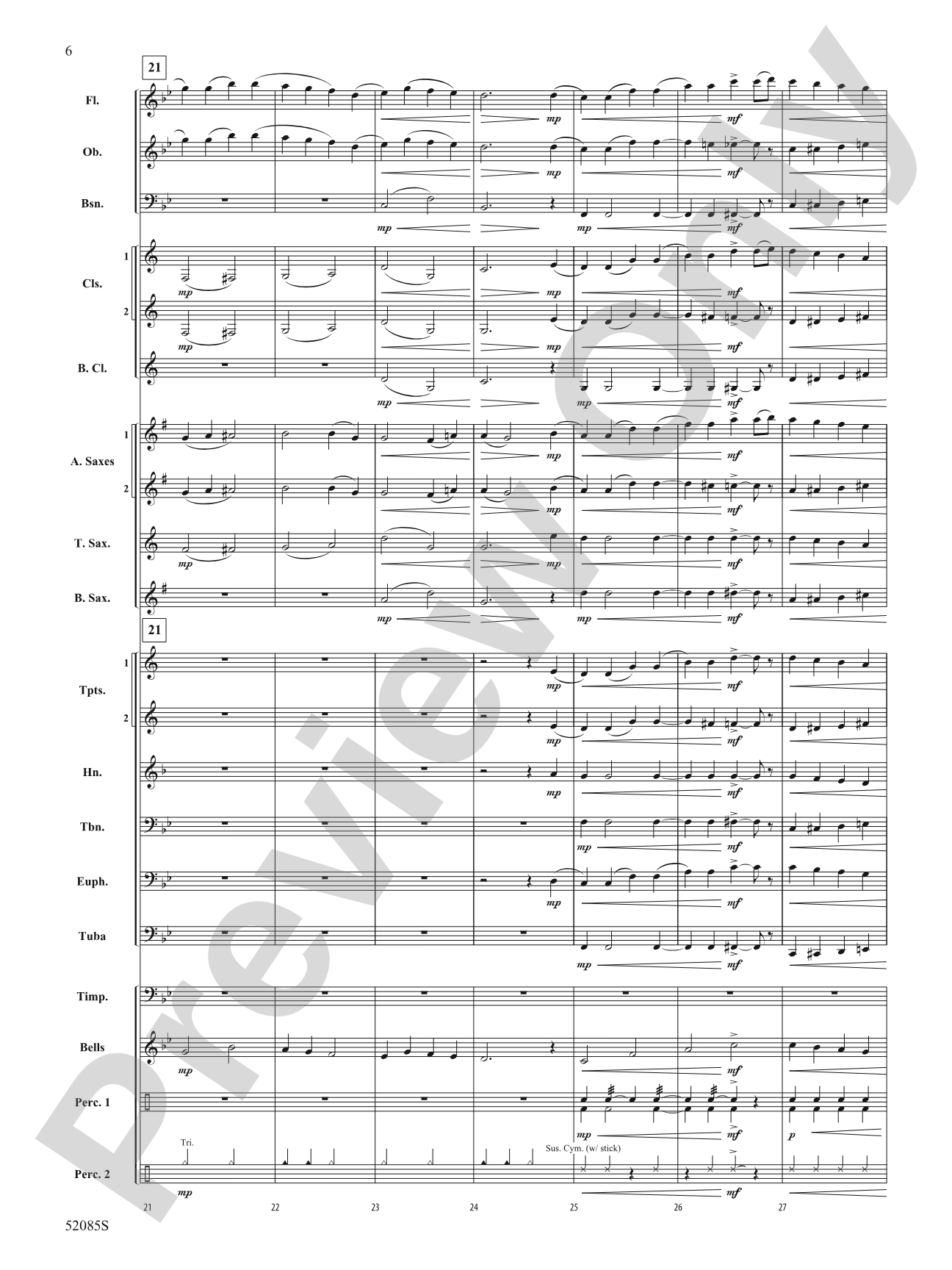 Frosty the Snowman: Concert Band Conductor Score & Parts