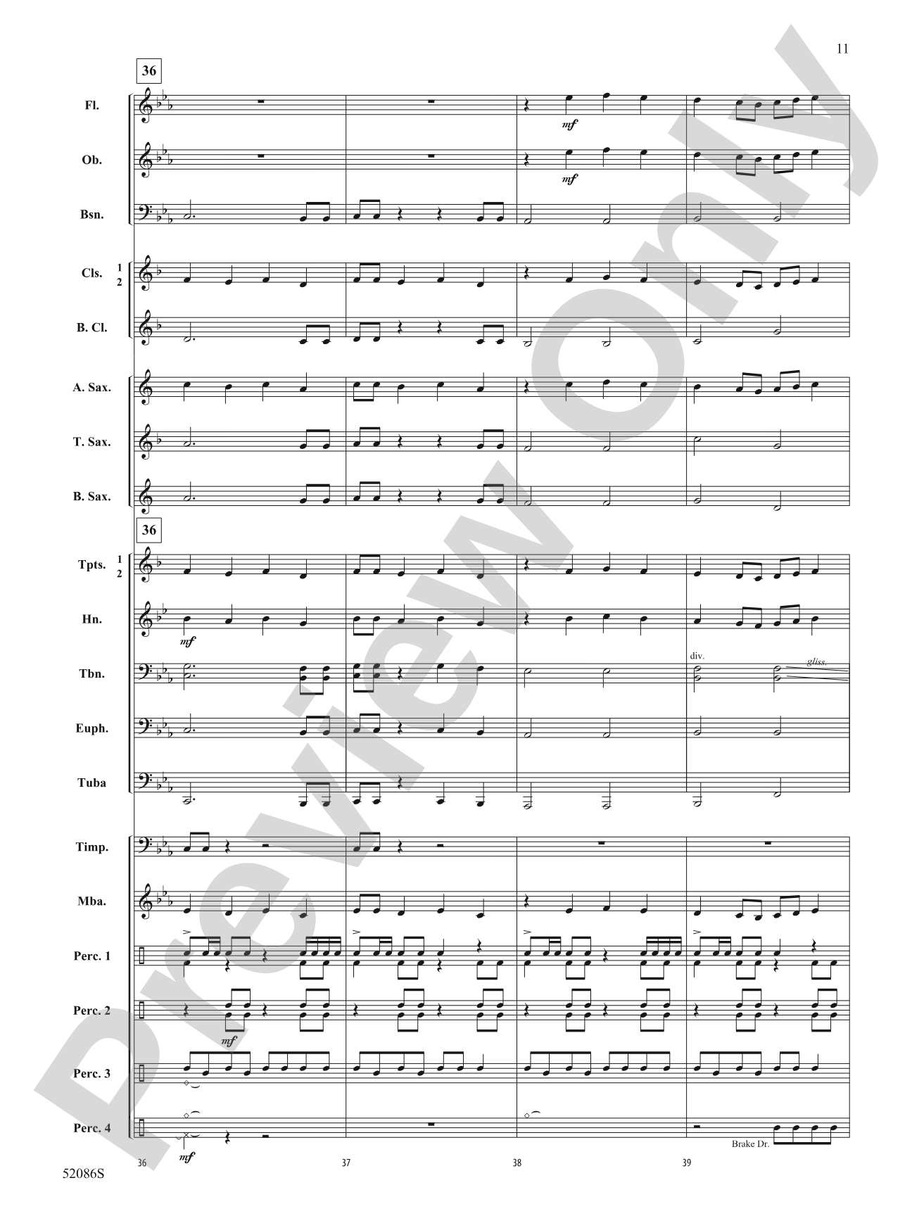 Molten Fury: Concert Band Conductor Score & Parts