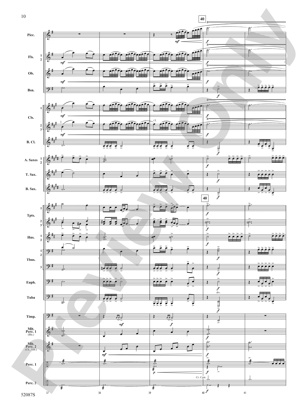 An Ellicott Legacy: Concert Band Conductor Score & Parts