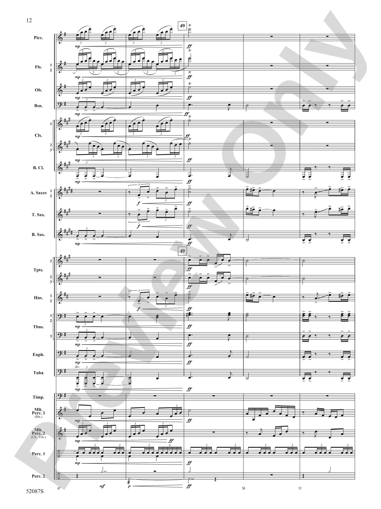 An Ellicott Legacy: Concert Band Conductor Score & Parts