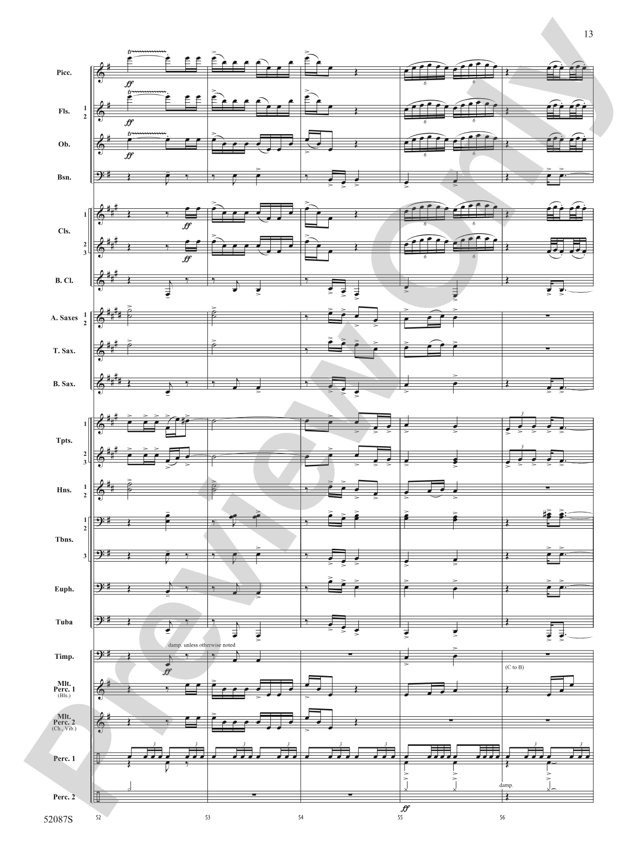 An Ellicott Legacy: Concert Band Conductor Score & Parts