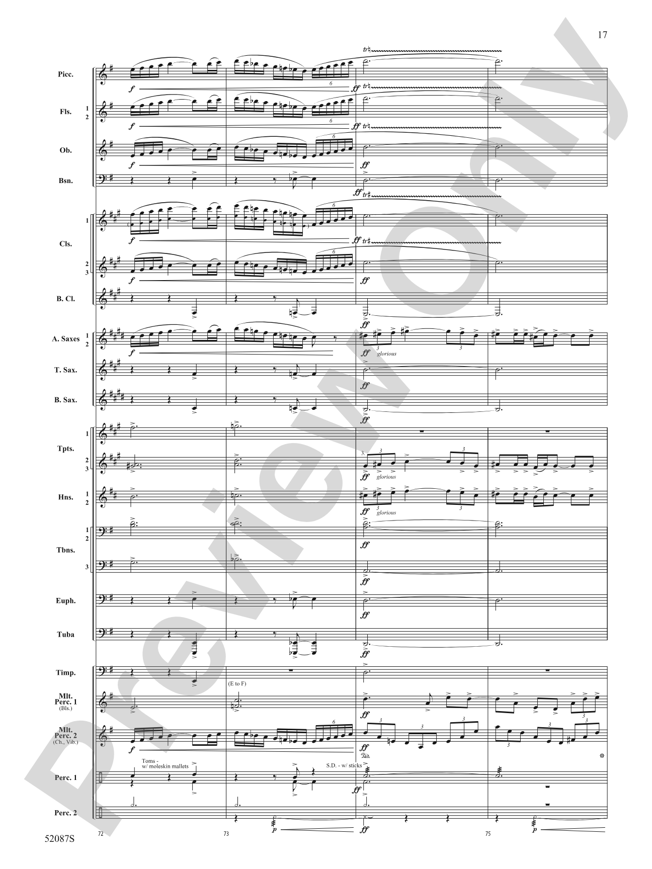 An Ellicott Legacy: Concert Band Conductor Score & Parts