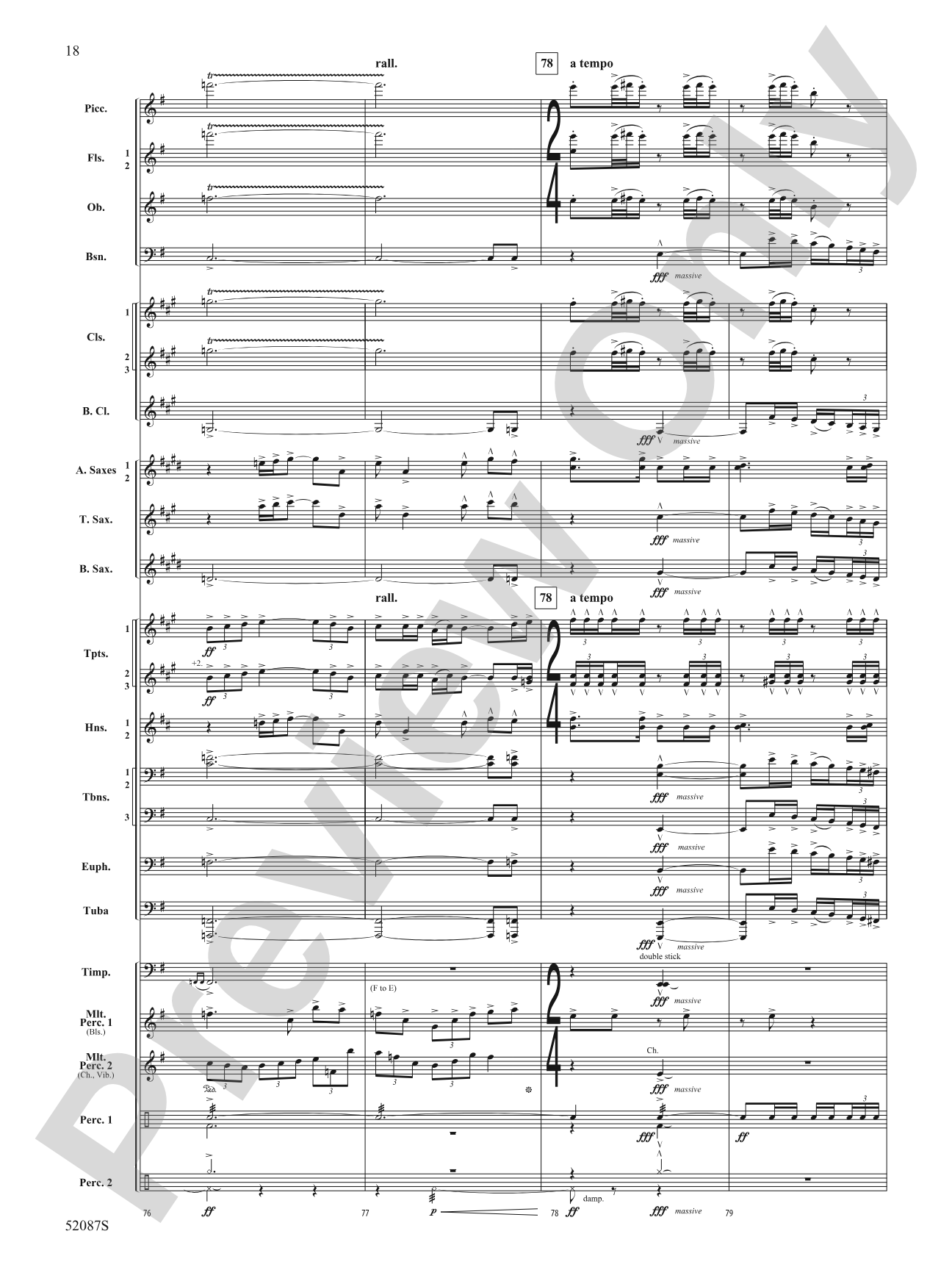 An Ellicott Legacy: Concert Band Conductor Score & Parts