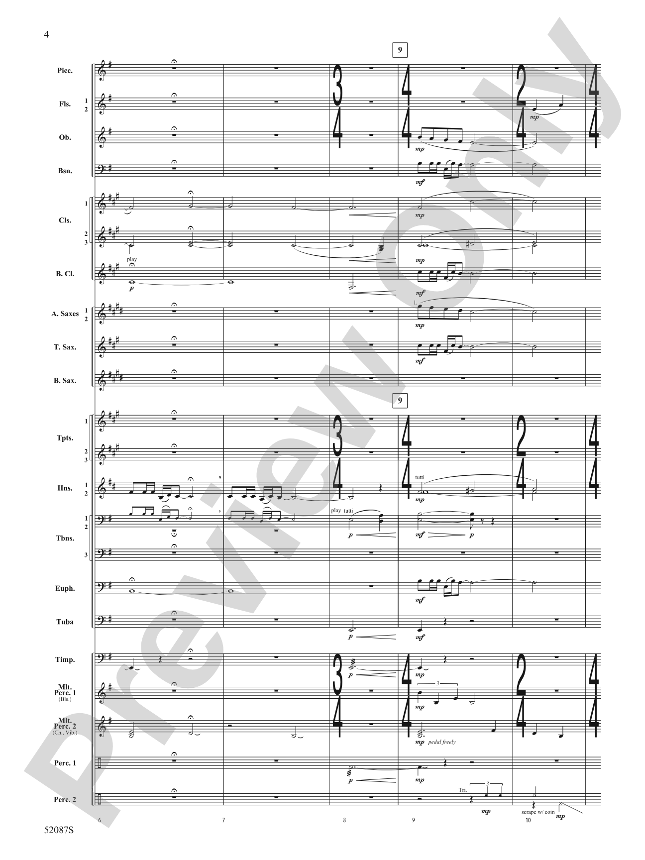 An Ellicott Legacy: Concert Band Conductor Score & Parts