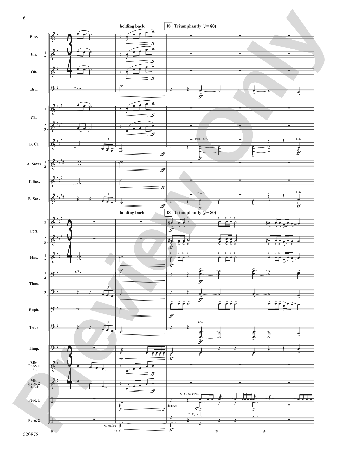 An Ellicott Legacy: Concert Band Conductor Score & Parts