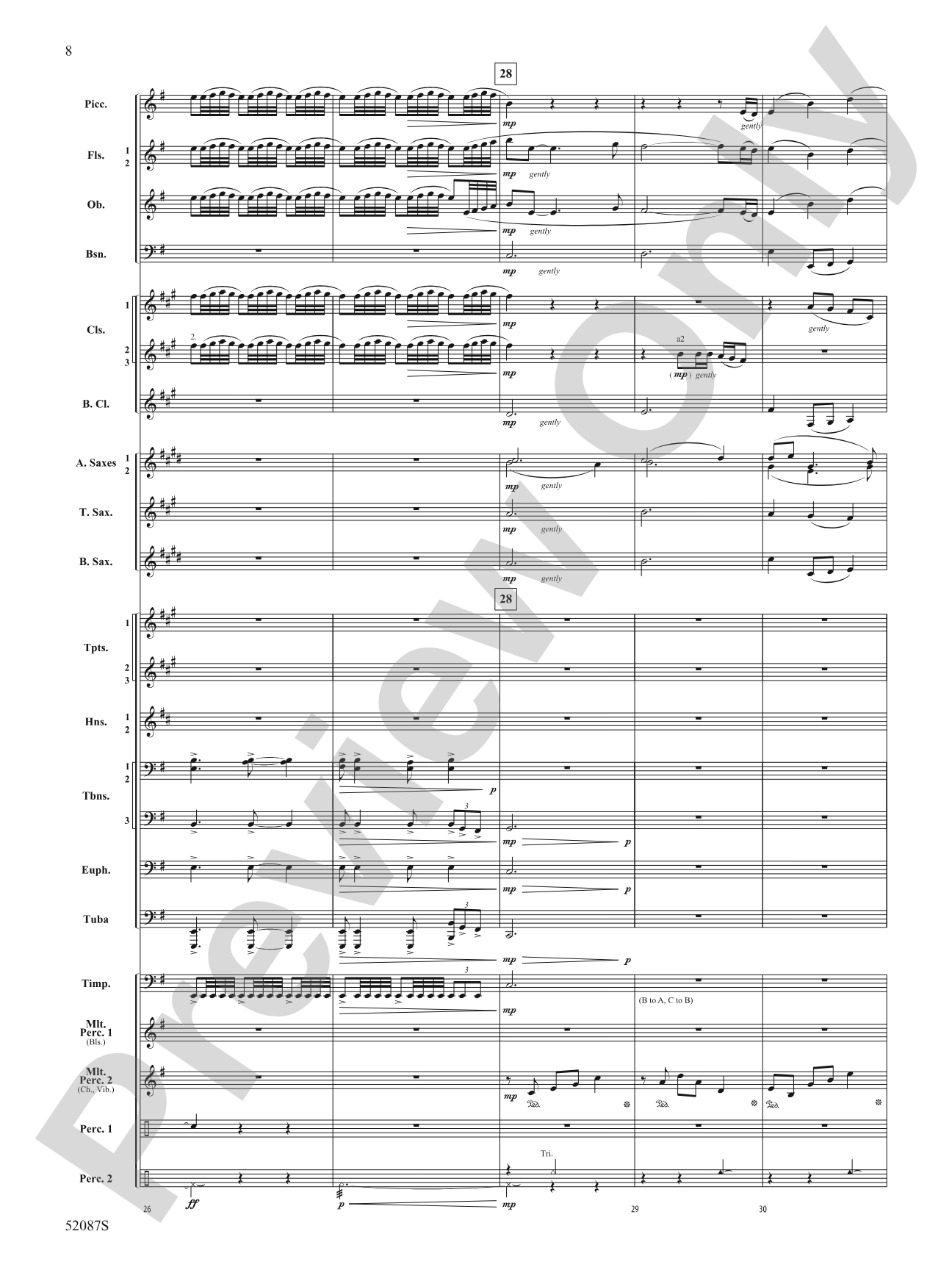 An Ellicott Legacy: Concert Band Conductor Score & Parts