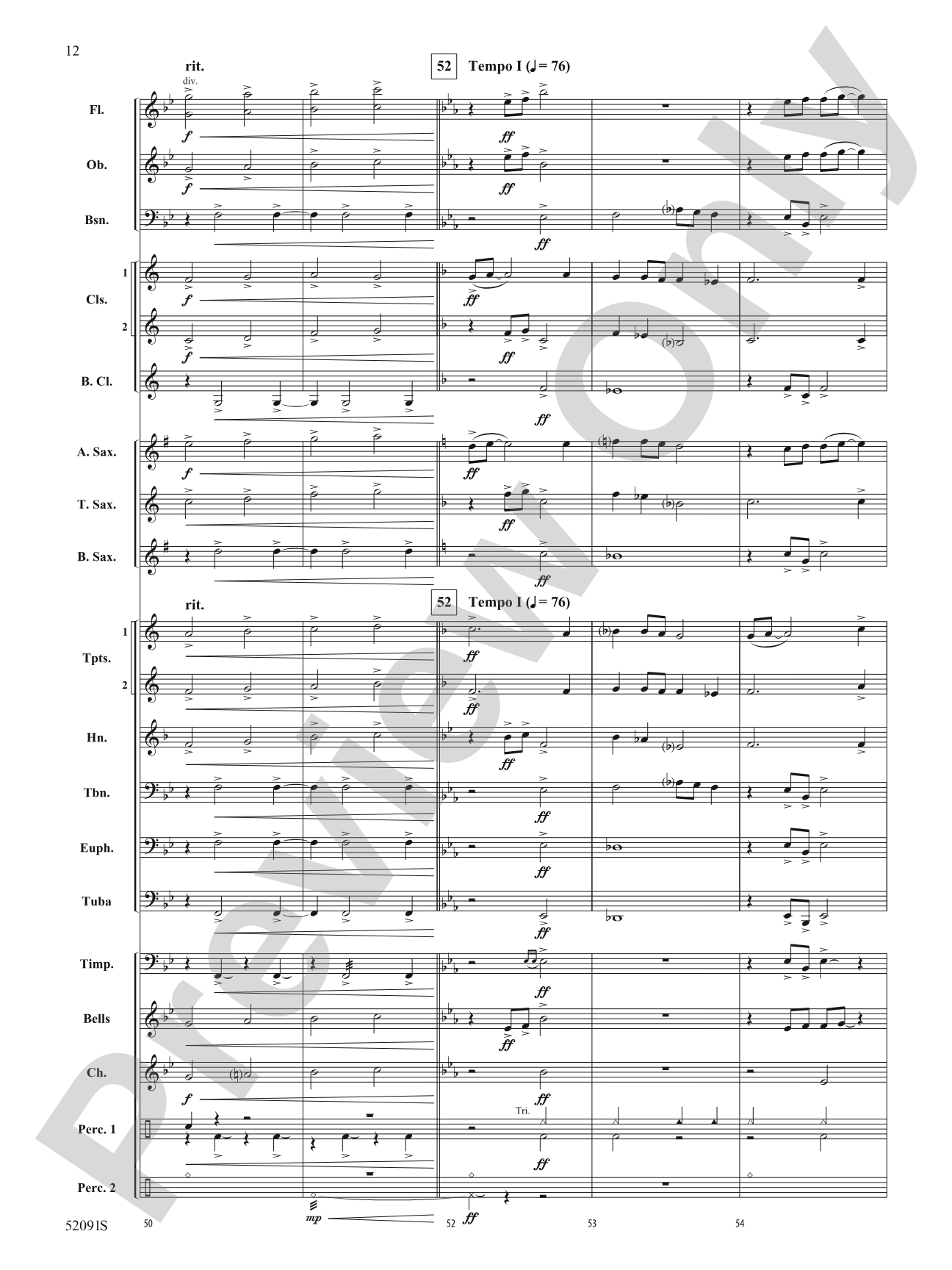 TRACK OF TITANS/MDB: Concert Band Conductor Score & Parts