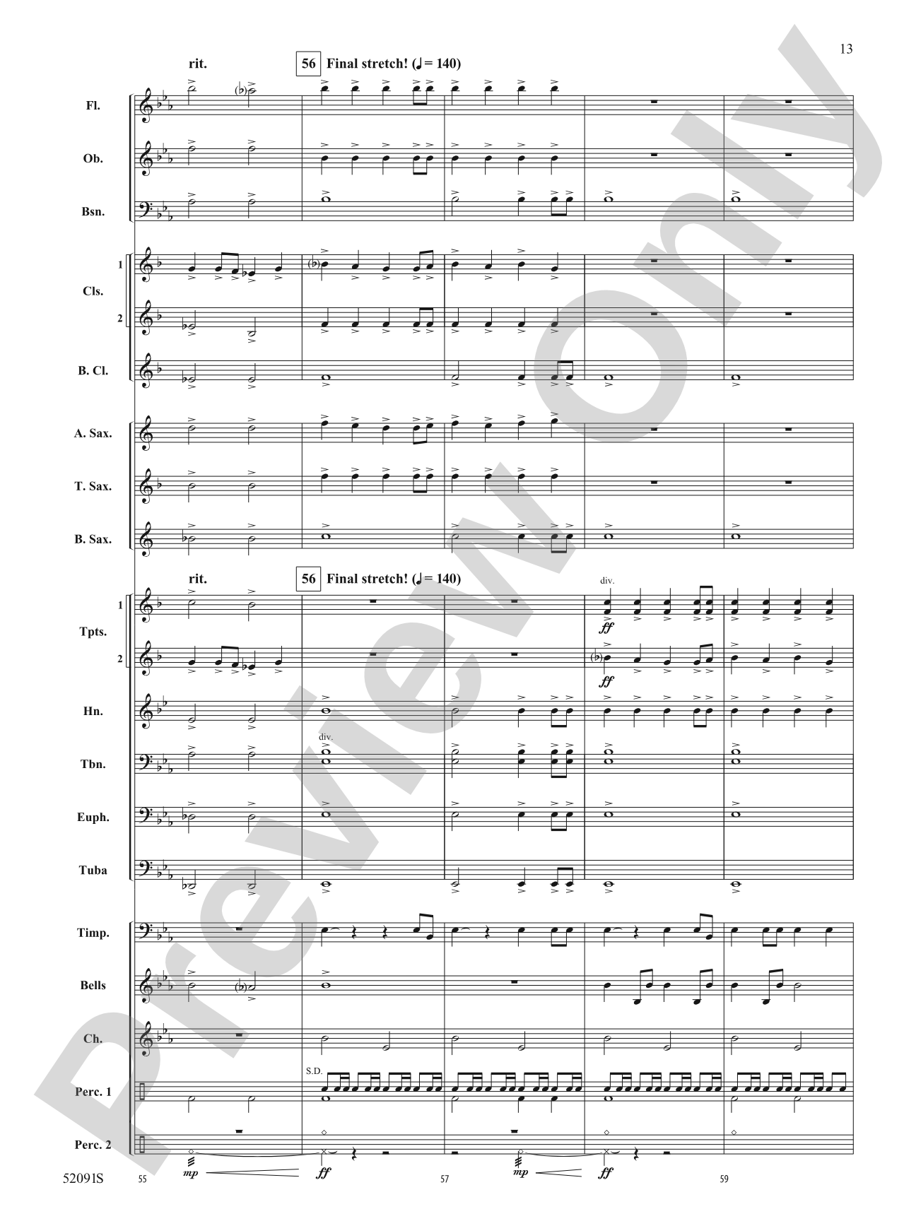 TRACK OF TITANS/MDB: Concert Band Conductor Score & Parts
