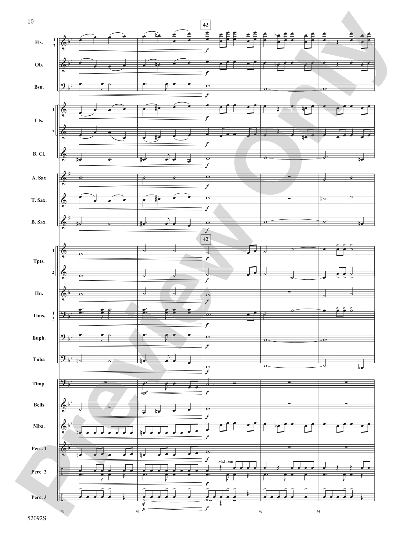 BORN TO RISE/MYB: Concert Band Conductor Score & Parts