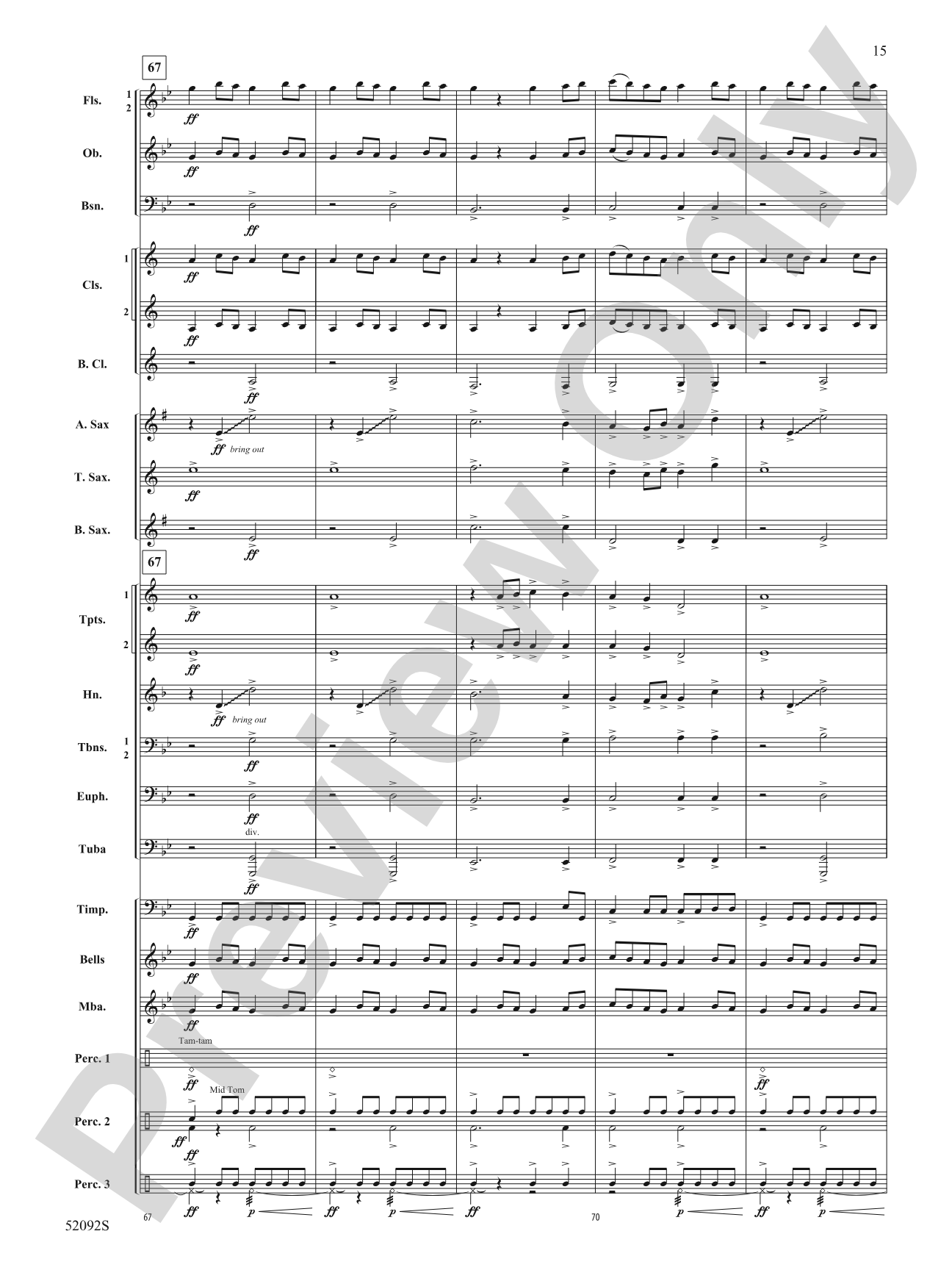 BORN TO RISE/MYB: Concert Band Conductor Score & Parts