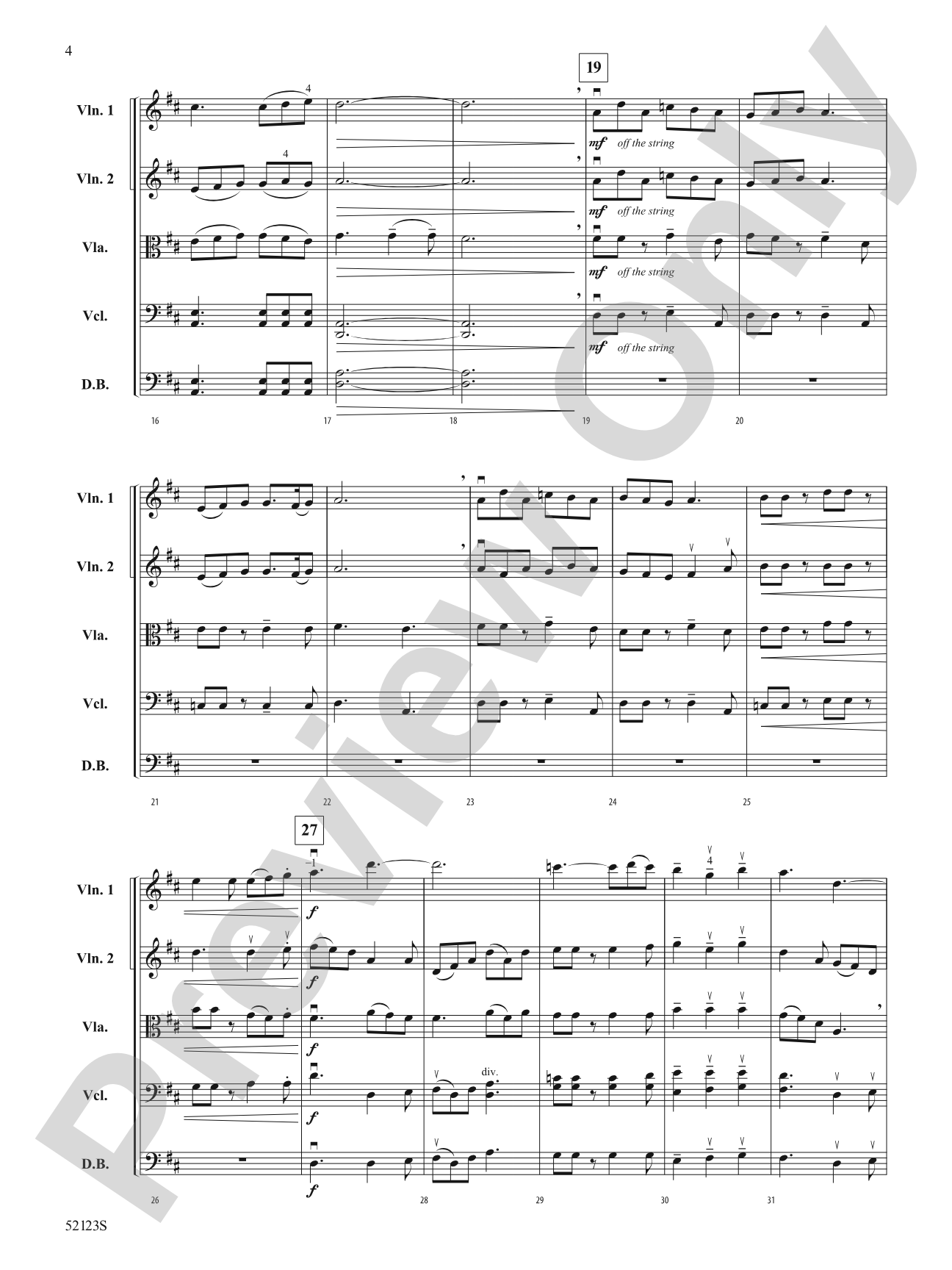 Beacon in the Mist: String Orchestra Conductor Score & Parts