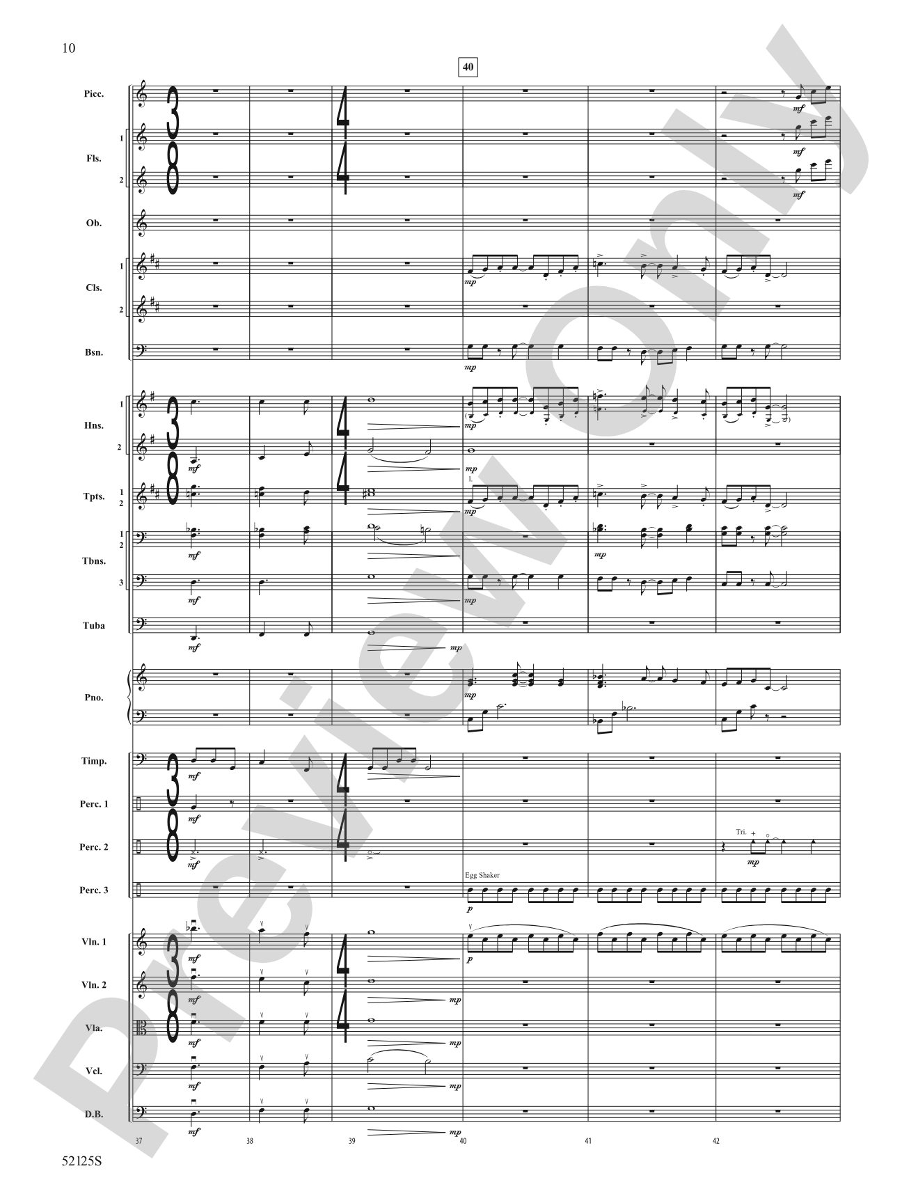 Drive: Full Orchestra Conductor Score & Parts