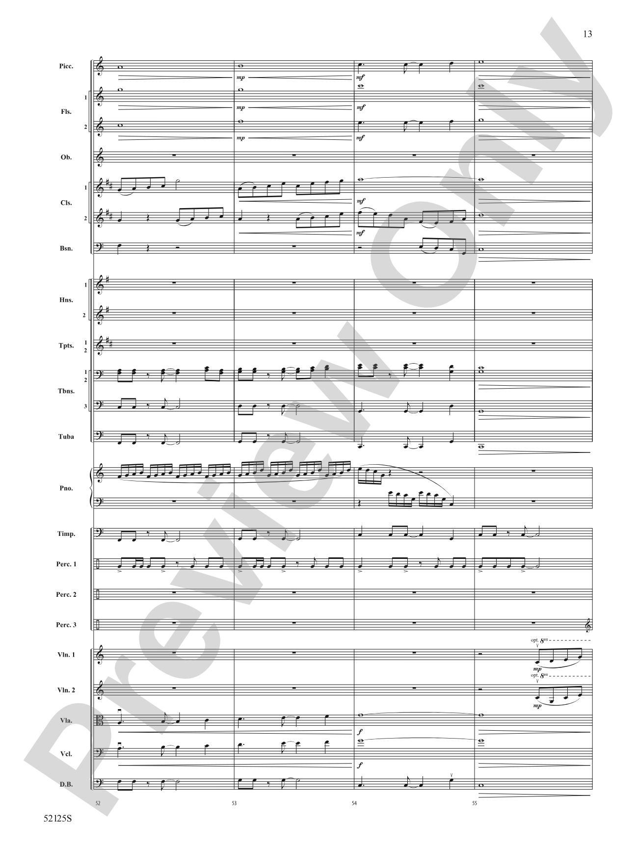 Drive: Full Orchestra Conductor Score & Parts