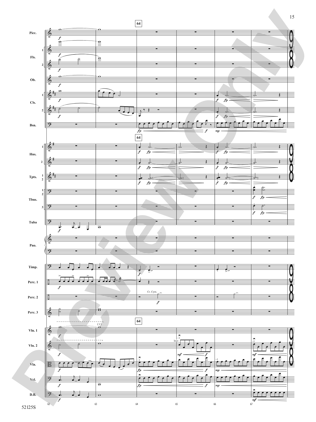 Drive: Full Orchestra Conductor Score & Parts