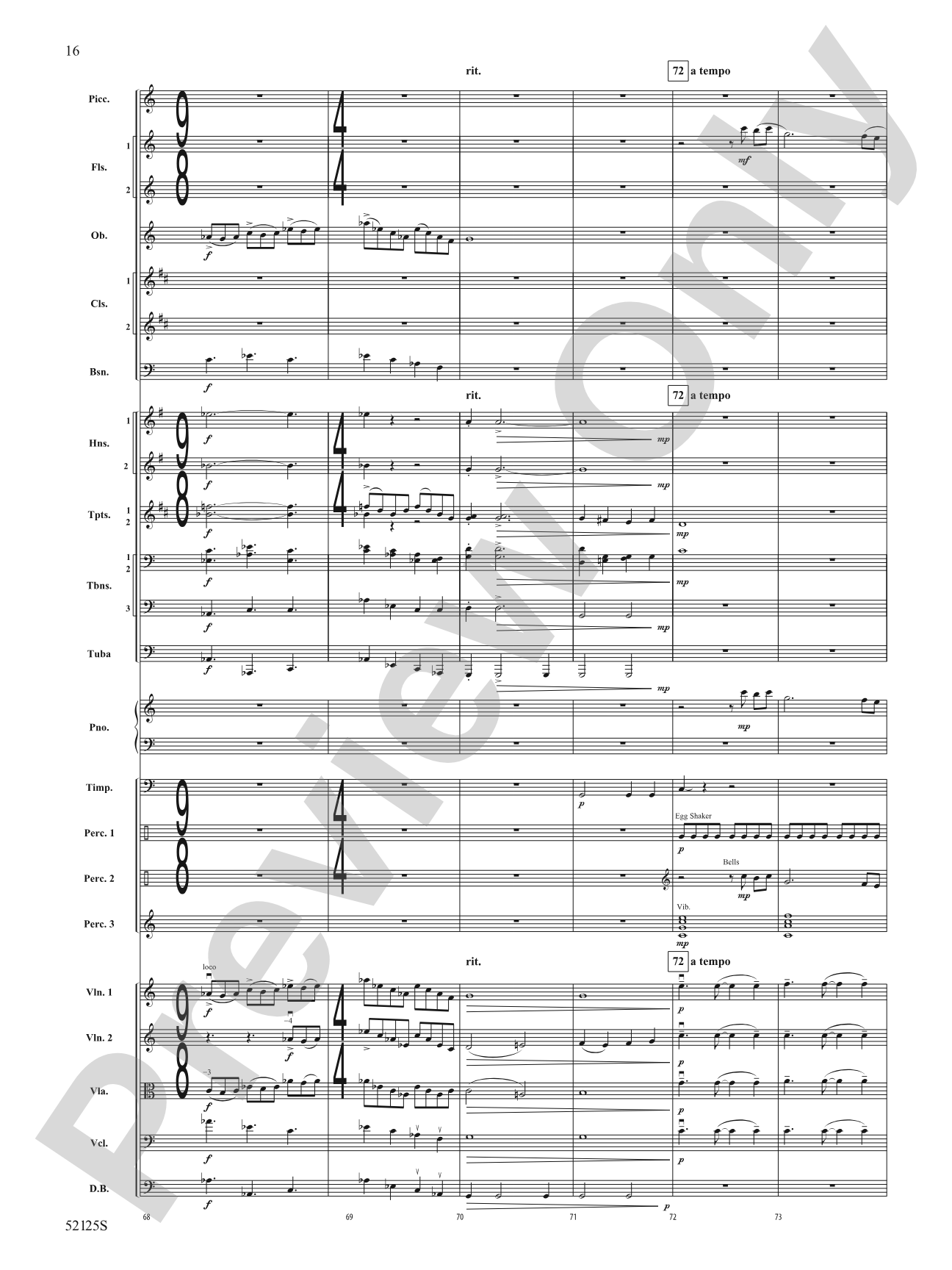 Drive: Full Orchestra Conductor Score & Parts