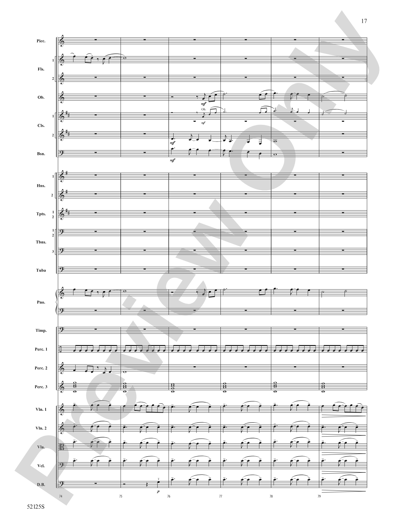 Drive: Full Orchestra Conductor Score & Parts