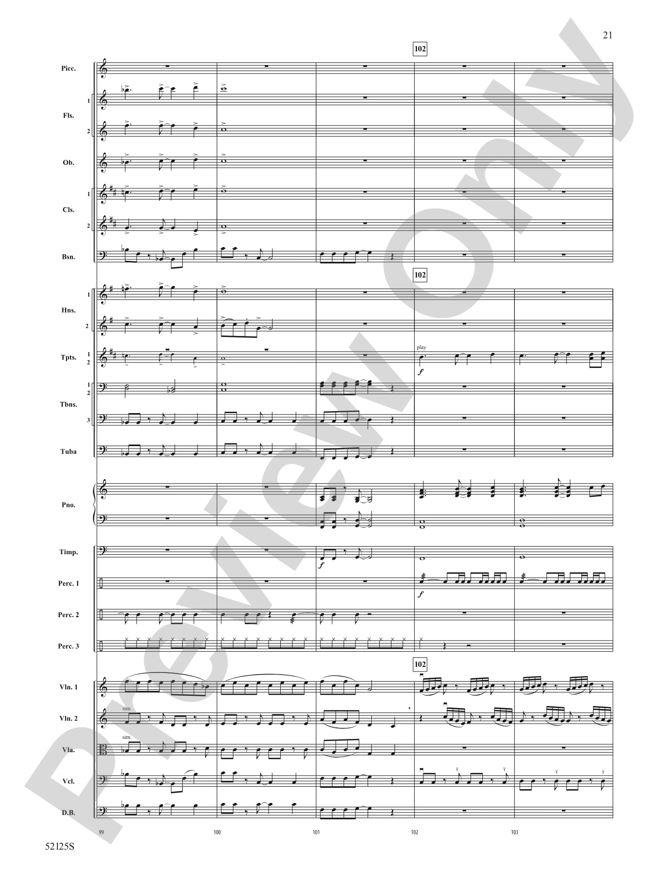 Drive: Full Orchestra Conductor Score & Parts