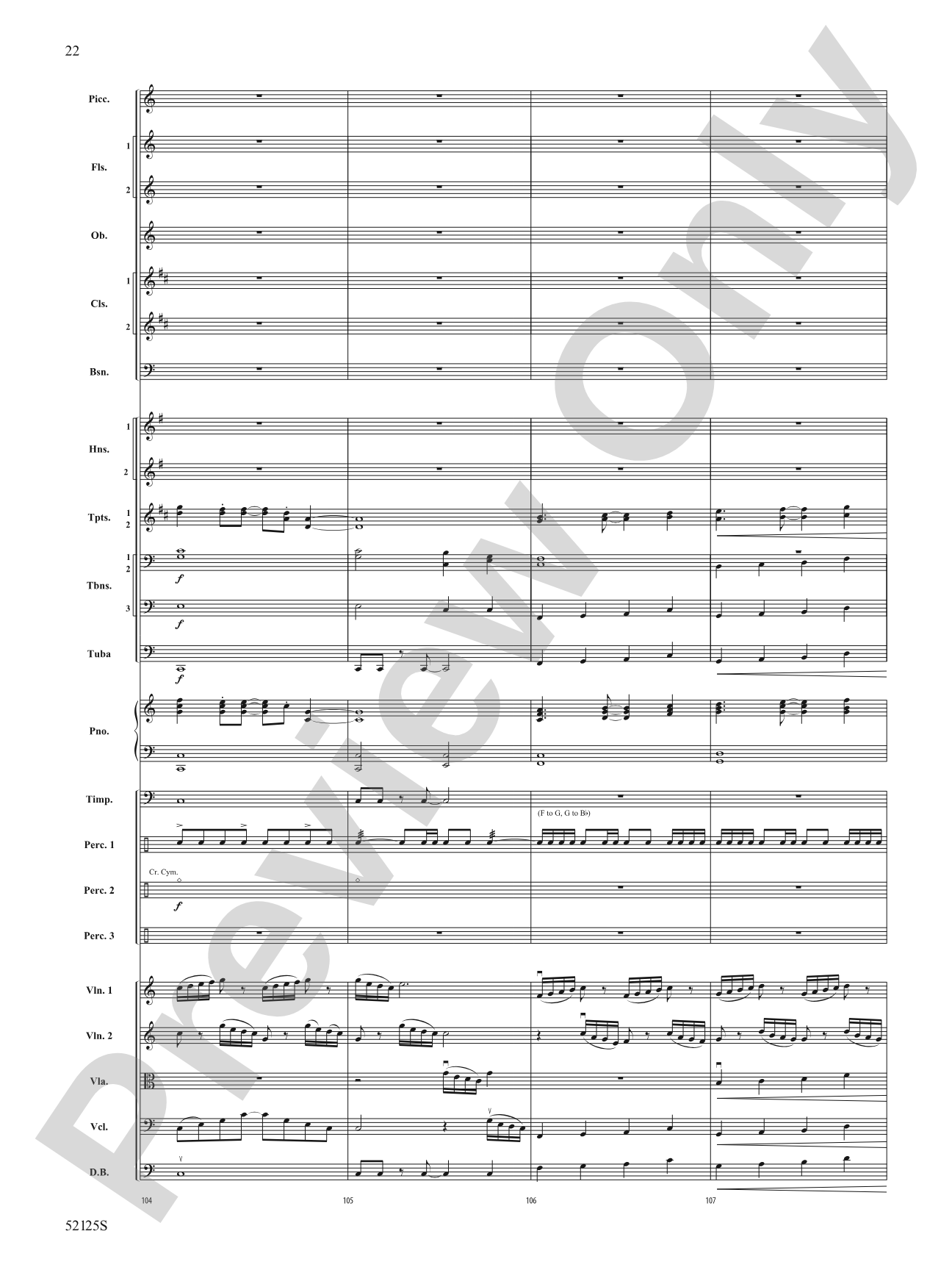 Drive: Full Orchestra Conductor Score & Parts